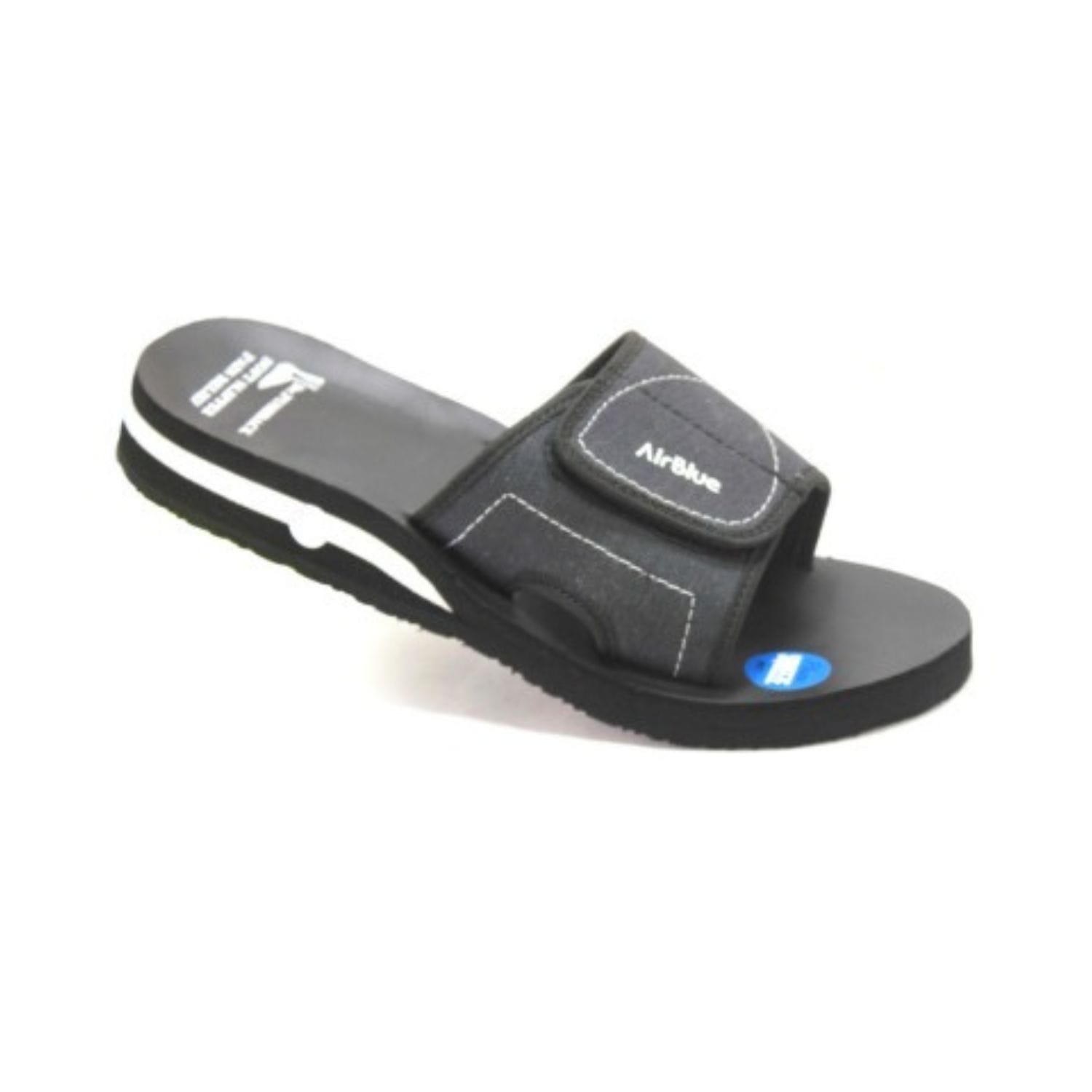Air Blue Ortho Foot Wear Black Men - (DR PB013)