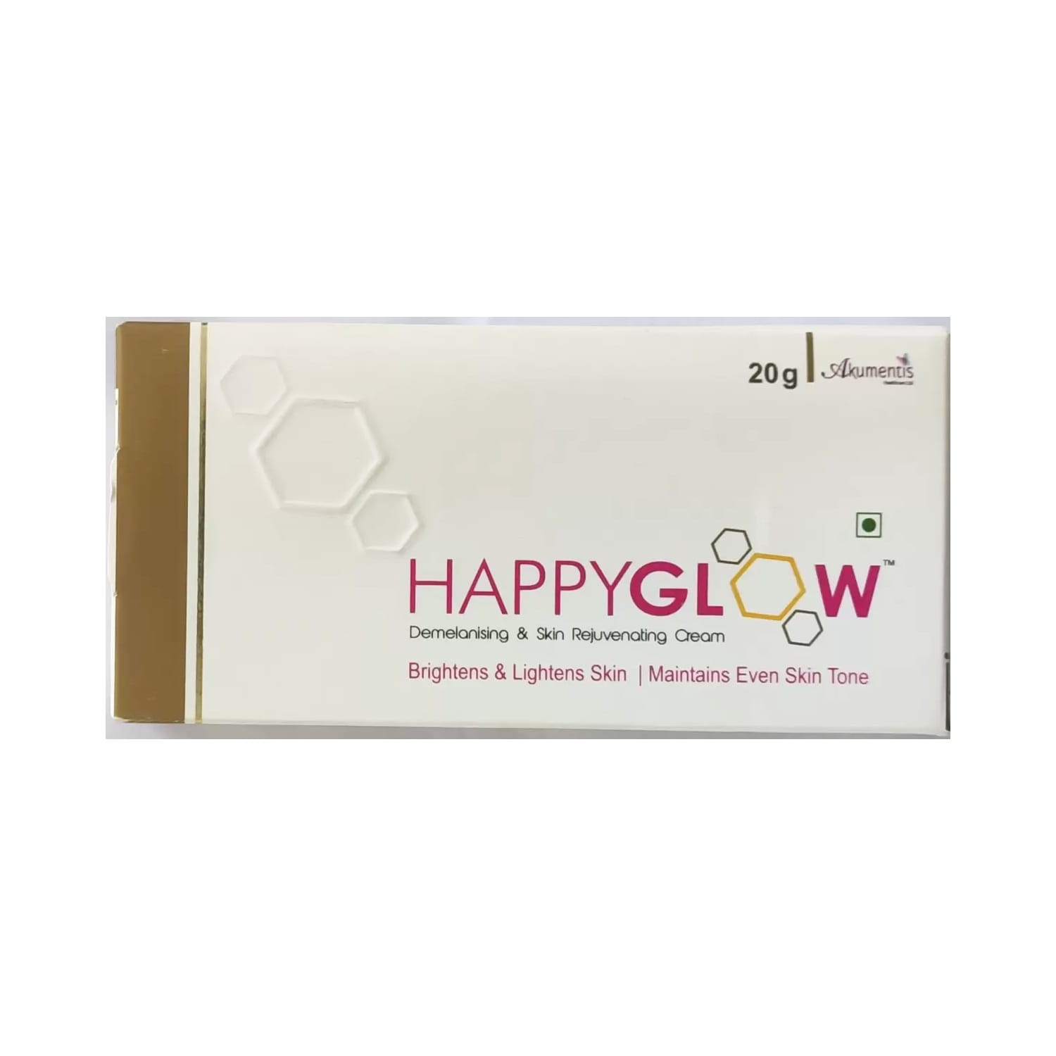Happyglow Depigmentation & Skin Lightening Cream, 20gm