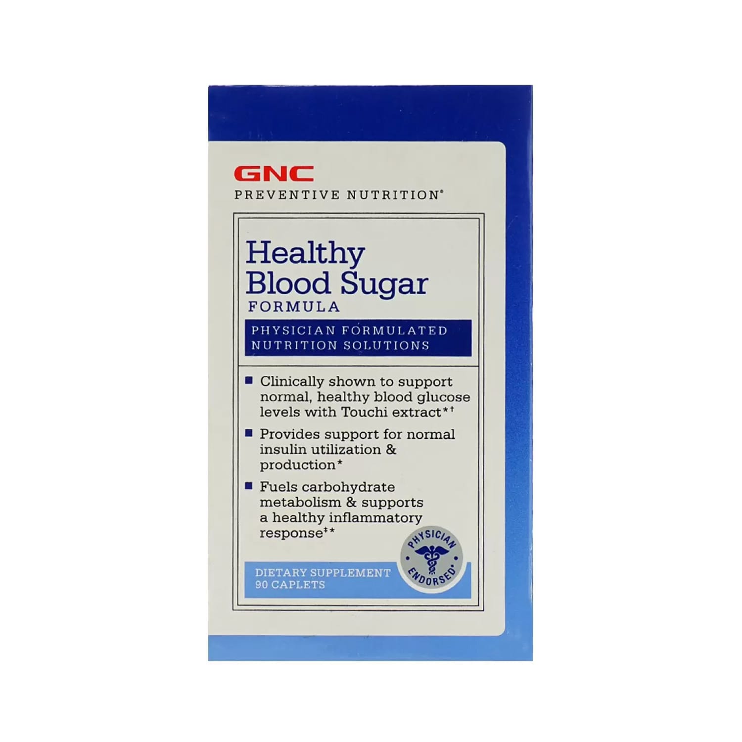 GNC Healthy Blood Sugar Formula PN Capsule 1x90
