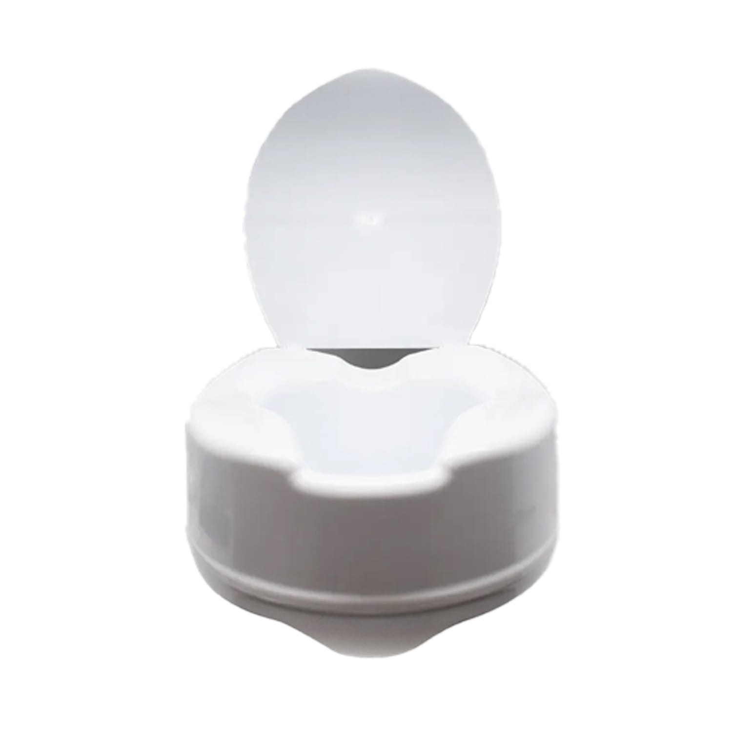 Healthshine Commode Seat Elevator with Lid (4 inches)