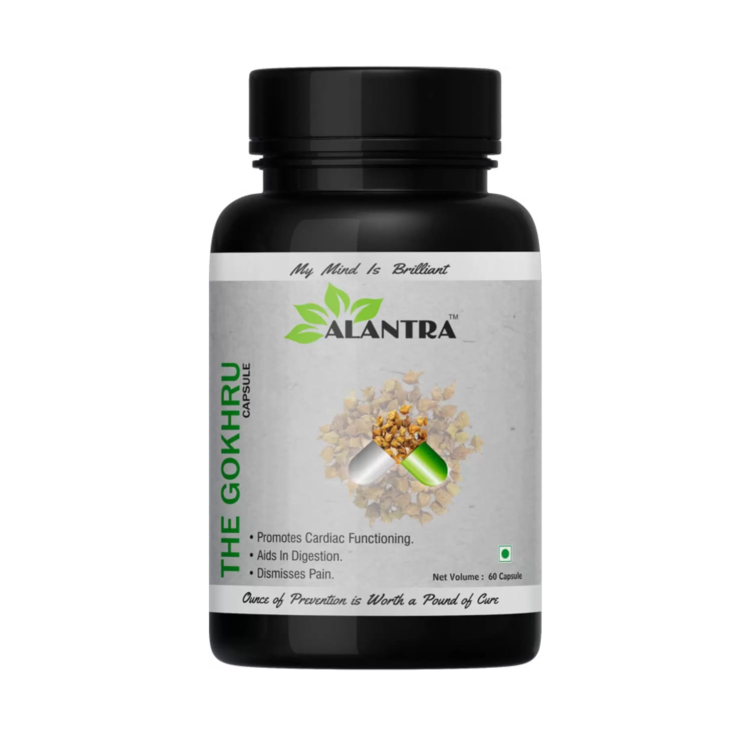 Alantra The Gokhru Capsule (60 pcs)