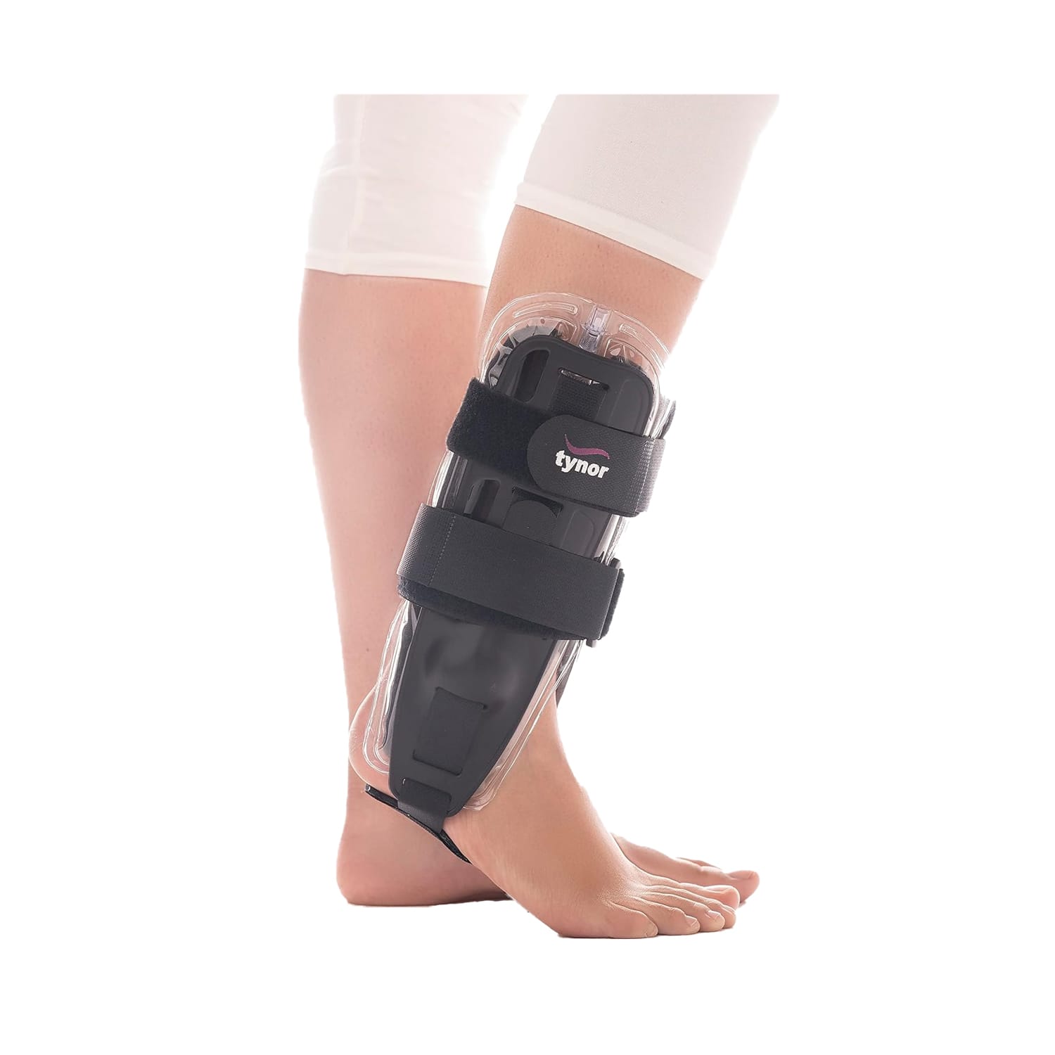 Tynor Air Ankle Splint Black Universal Size 1 Unit D-40