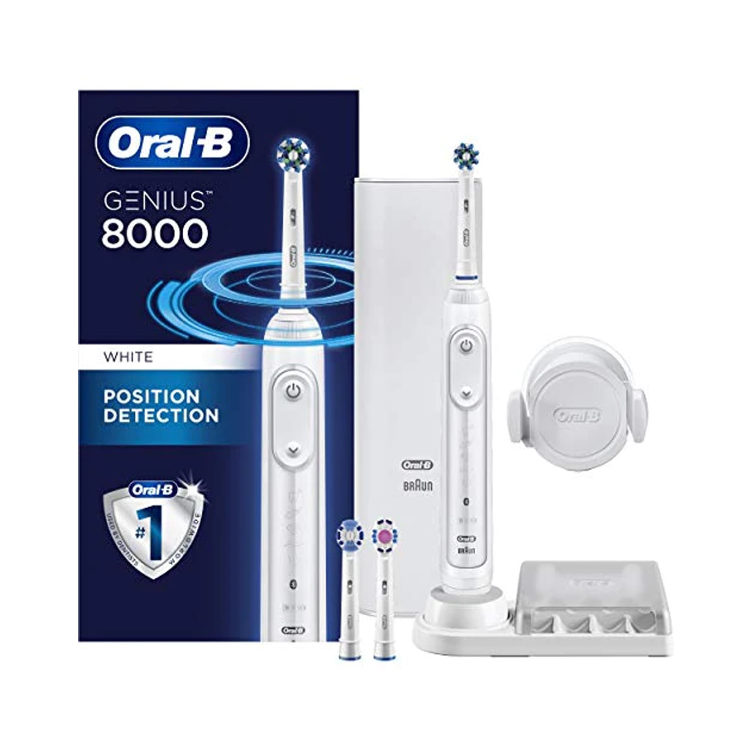Oral-B Genius 8000 White Electric Toothbrush