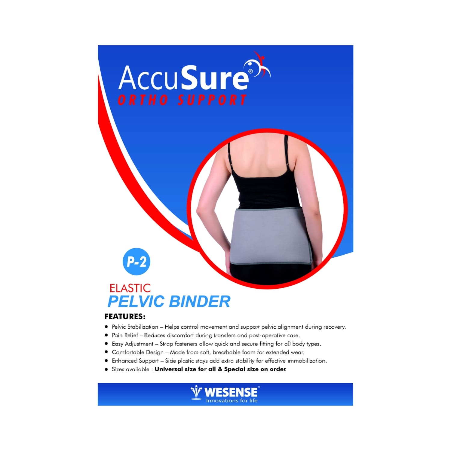 Accusure Pelvic Binder P2 (Universal)