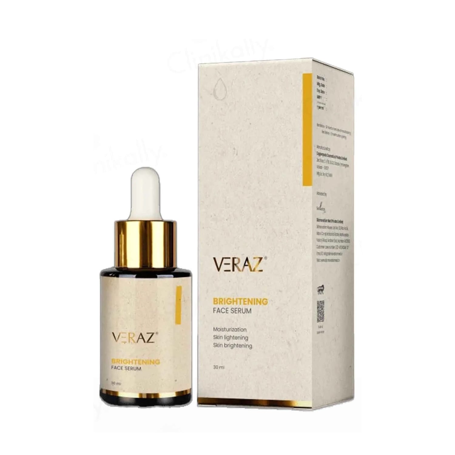 VERAZ Brightening Face Serum 30ml