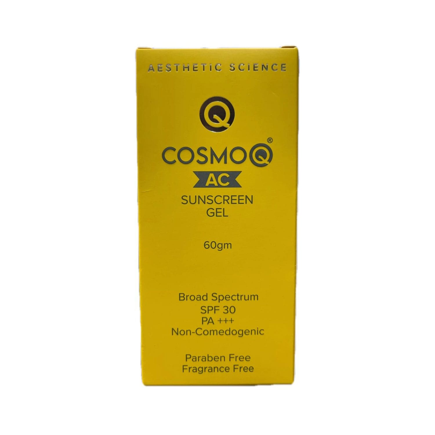 COSMOQ AC SPF 30 PA+++ Sunscreen Gel- 60 gm