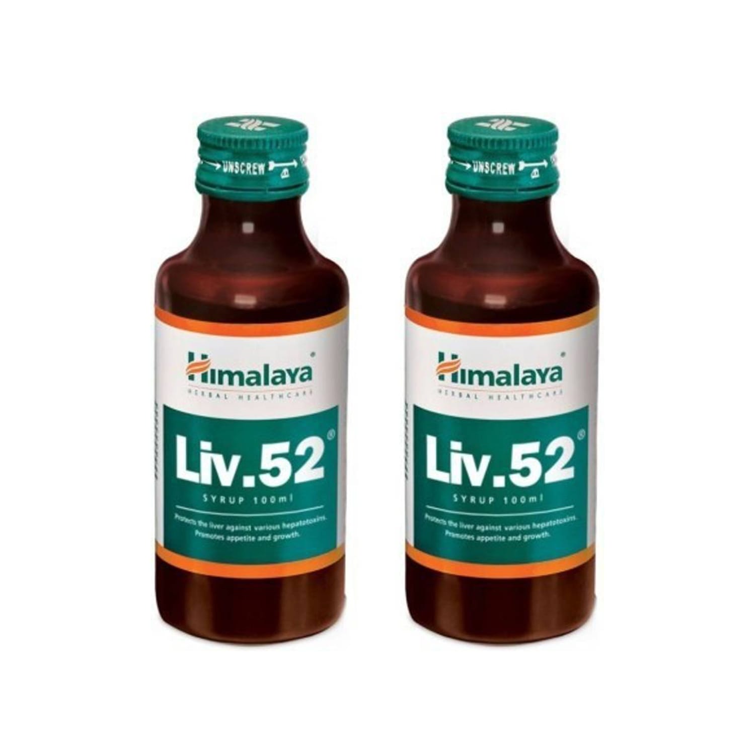 Himalaya Liv.52 Syrup 100ml - (Pack of 2)