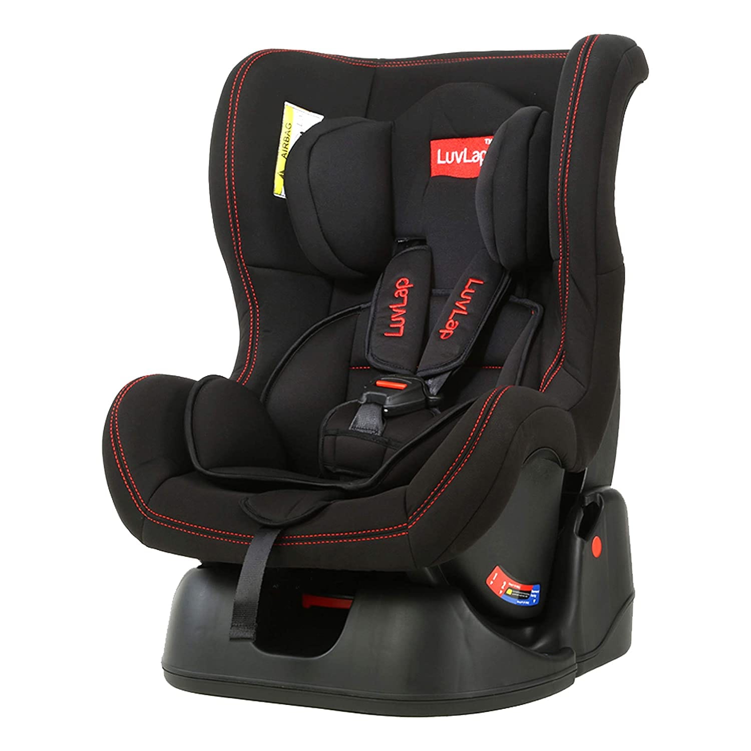 LuvLap Joy Car Seat for Baby & Kids (from 0 months to 4 years) Black (M.No 18492)