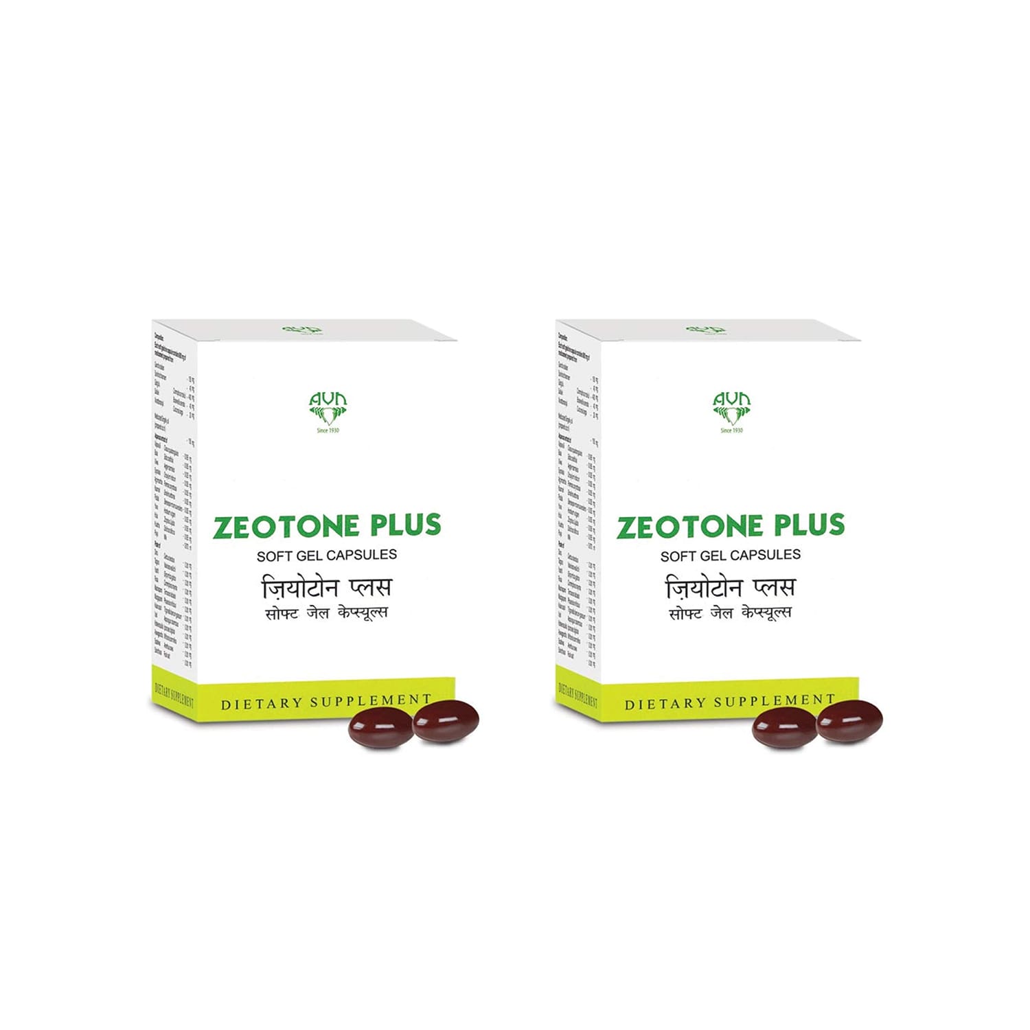 Zeotone Plus Soft Gel Capsules 10 nos (Pack of 2)