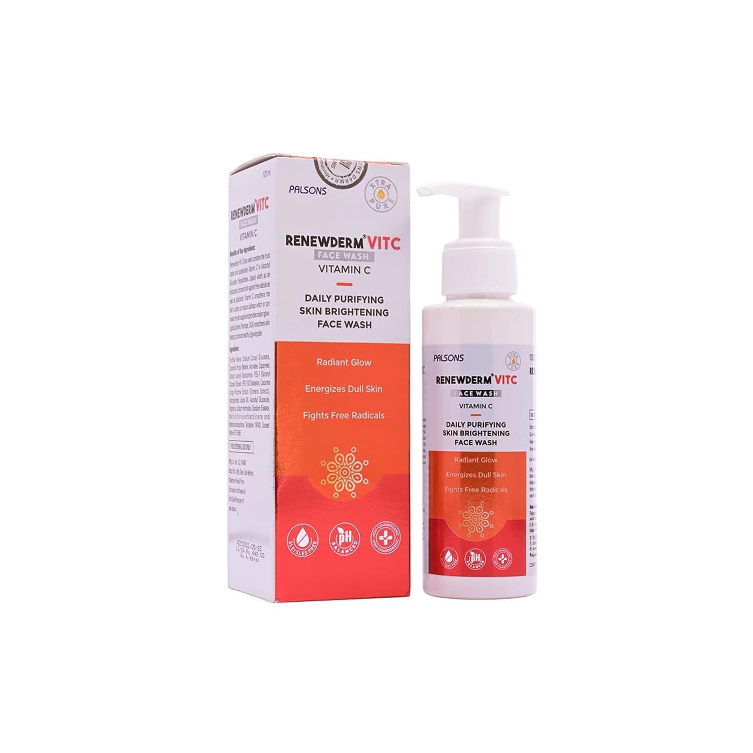 Palson Renewderm Vitamin C Face Wash (100 ml)