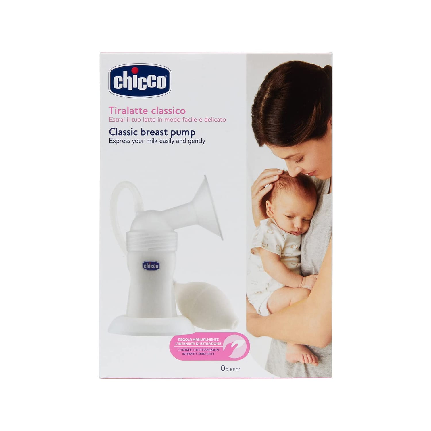 Chicco Classic Breast Pump - Manual (White)