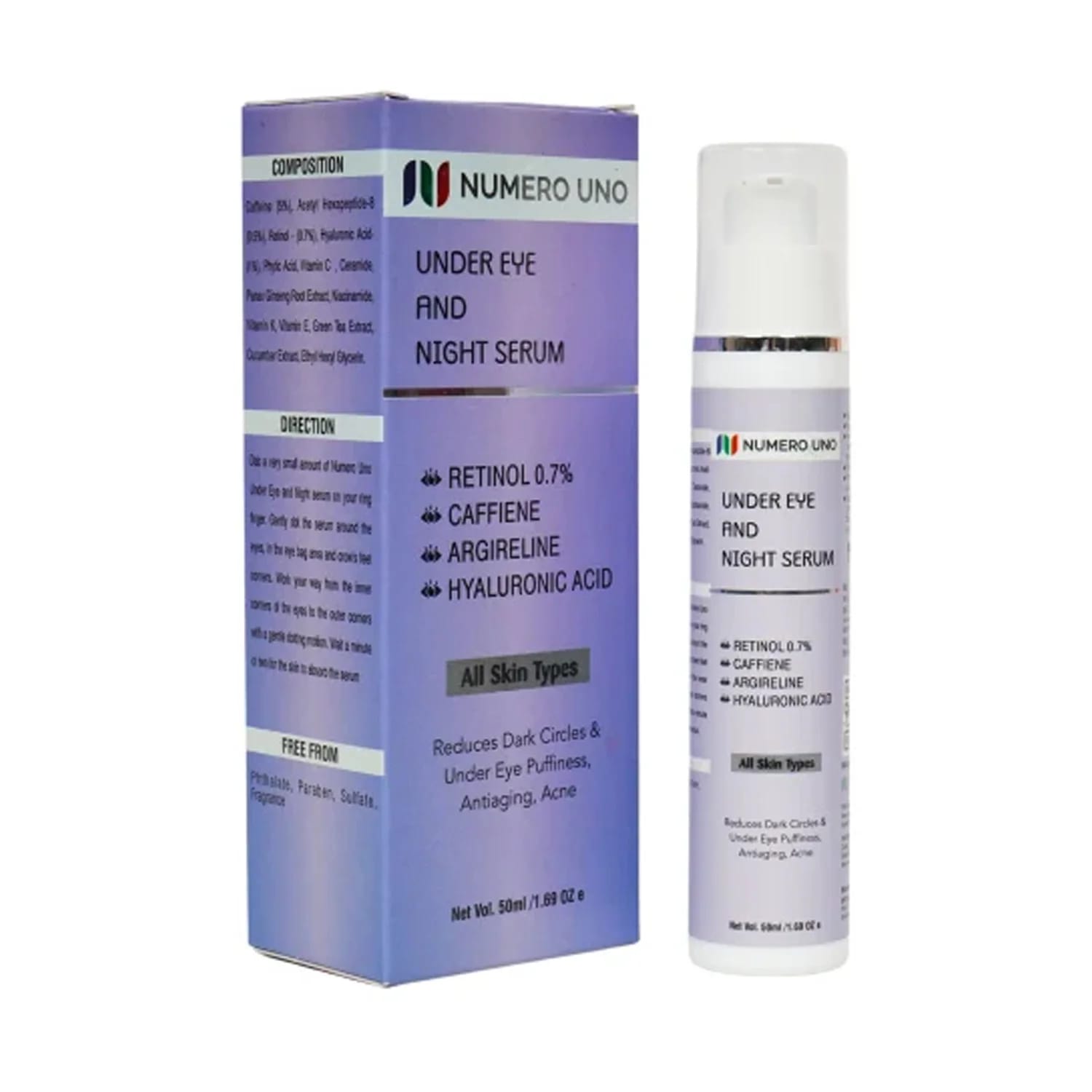 Numero Uno Under Eye Serum - 50ml