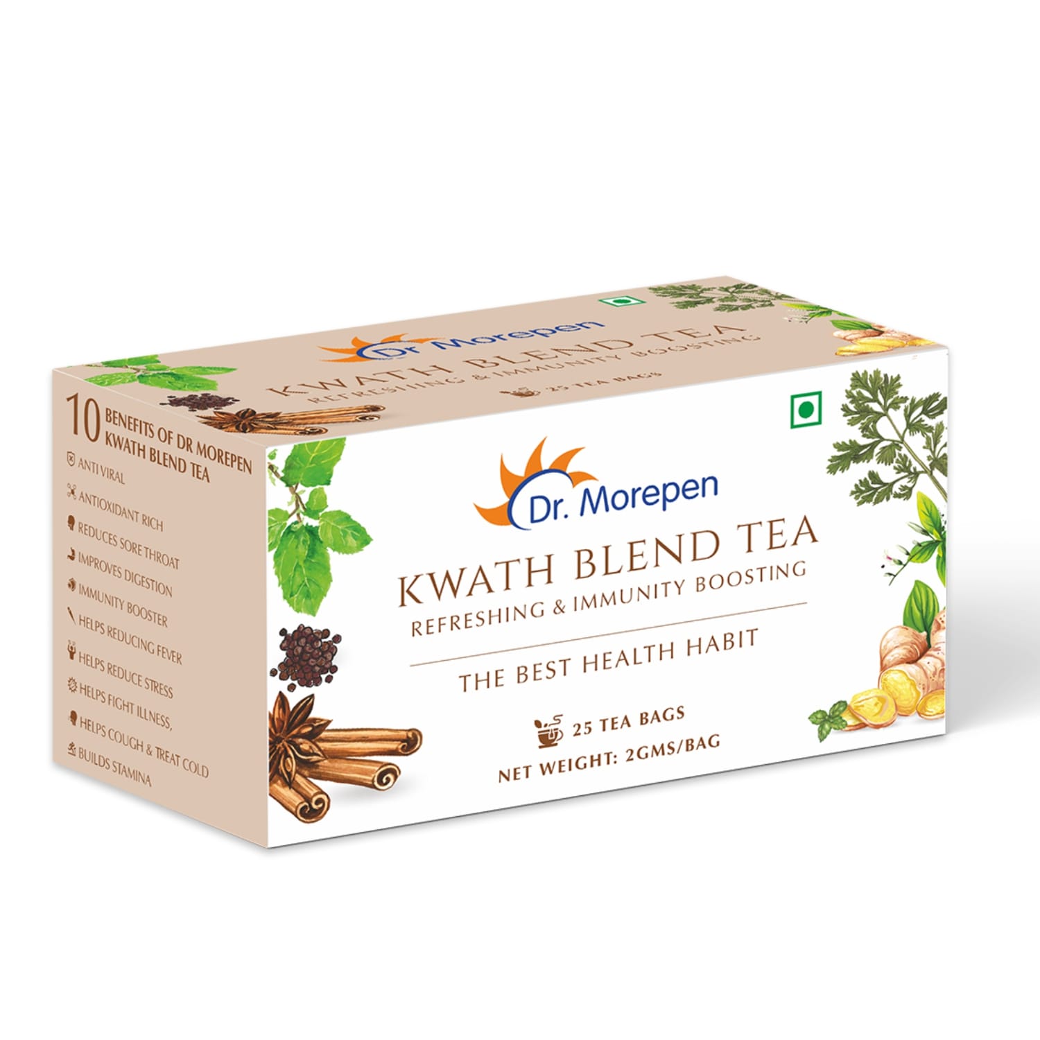 Dr Morepens Kwath Blend Tea(25 Tea Bags)