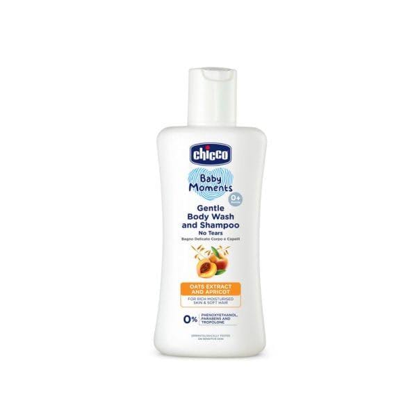 Chicco No Tears Gentle Body Wash and Shampoo 100 ml