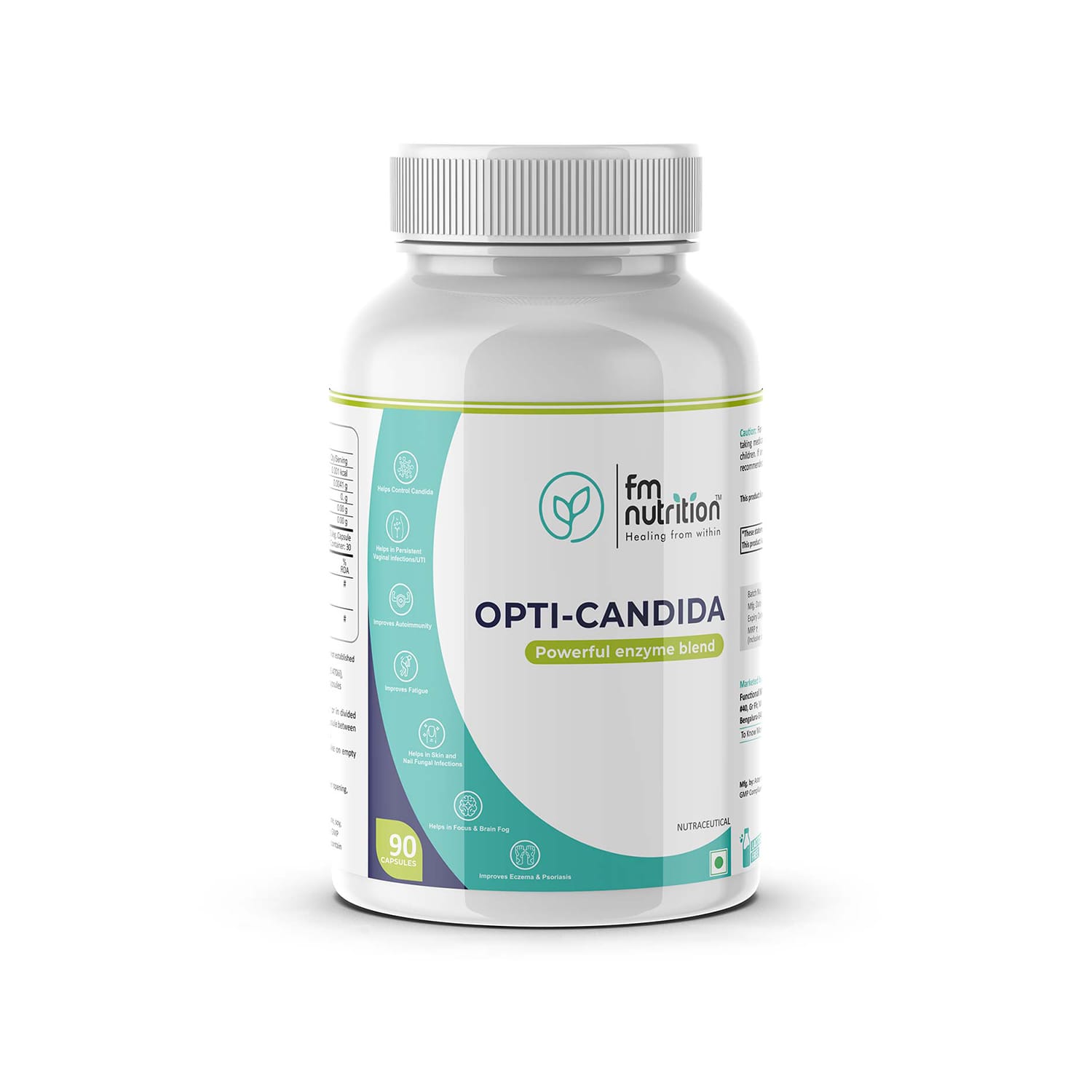 FM Nutrition Opti Candida Capsule – 90 Nos
