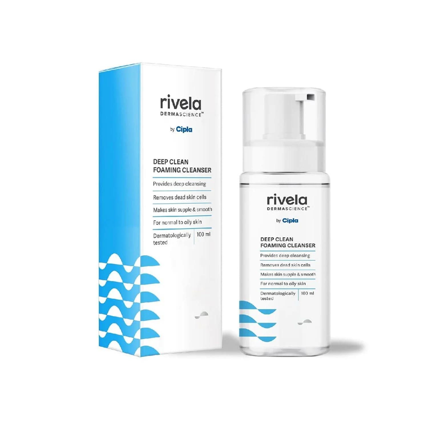 Rivela Deep Clean Foaming Facial Cleanser - 100ml