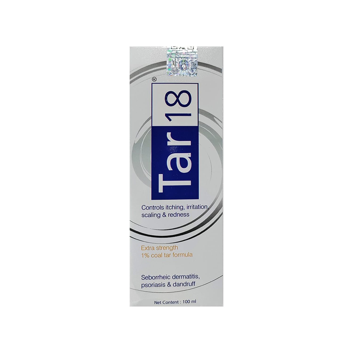 Tar 18 Medicated Shampoo for Scalp Psoriasis 100ml
