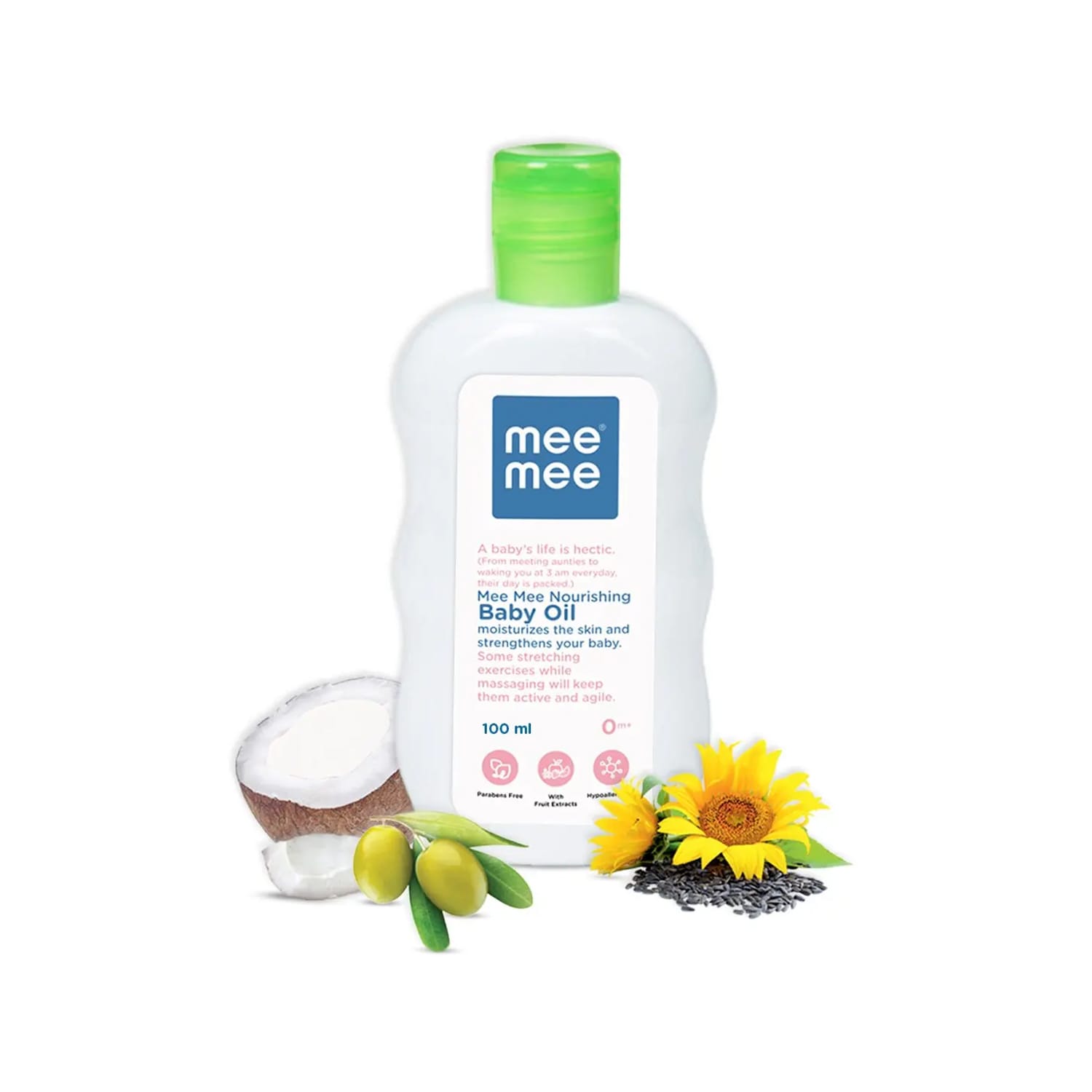 Mee Mee Nourishing Baby Oil with Fruit Extracts 100ml