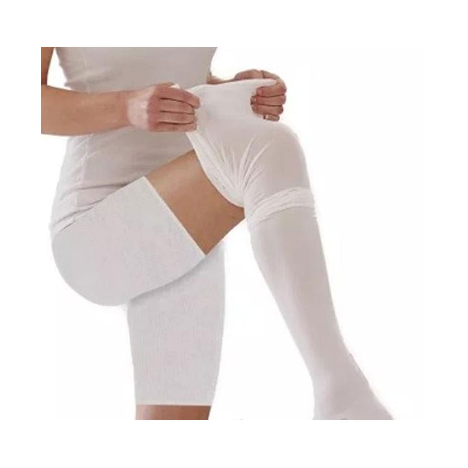 Tynor DVT Stocking Thigh High Pair I-69 (Medium)