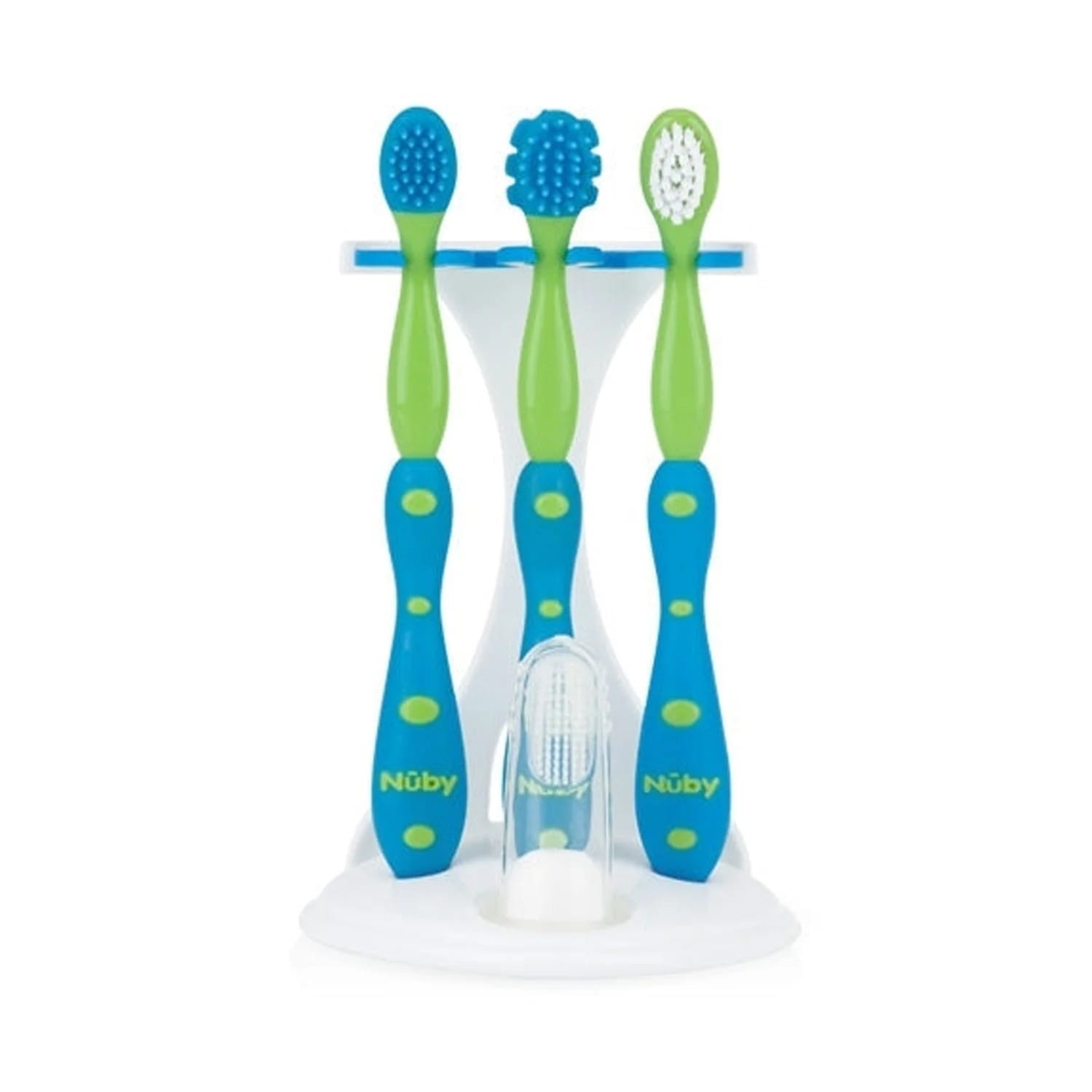 Nuby 4 Stage Oral Care Set for Babies from 0 to 6 Years
