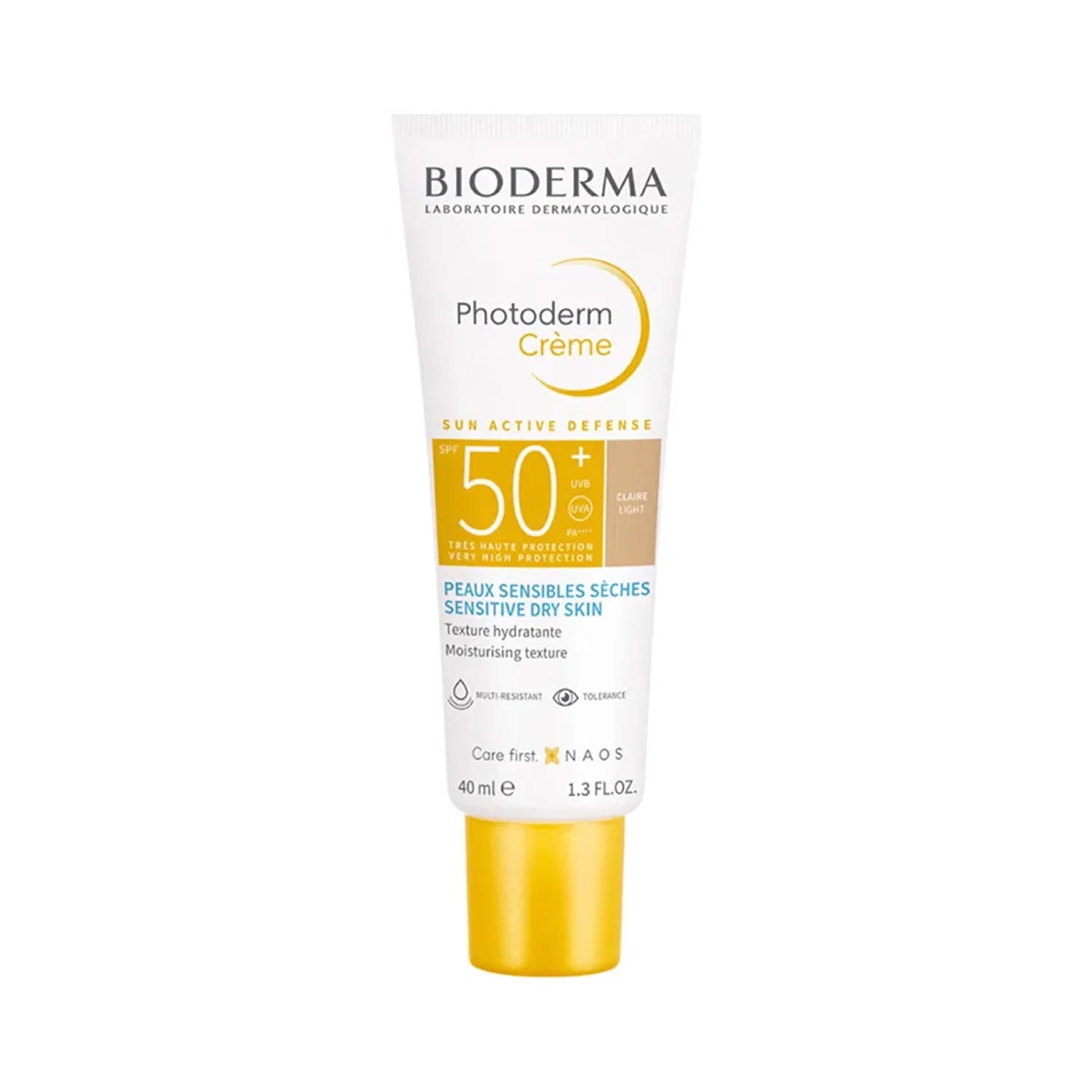 Bioderma Photoderm Creme Claire SPF 50+ High Protection, Water Resistant and Invisible Texture 40ml