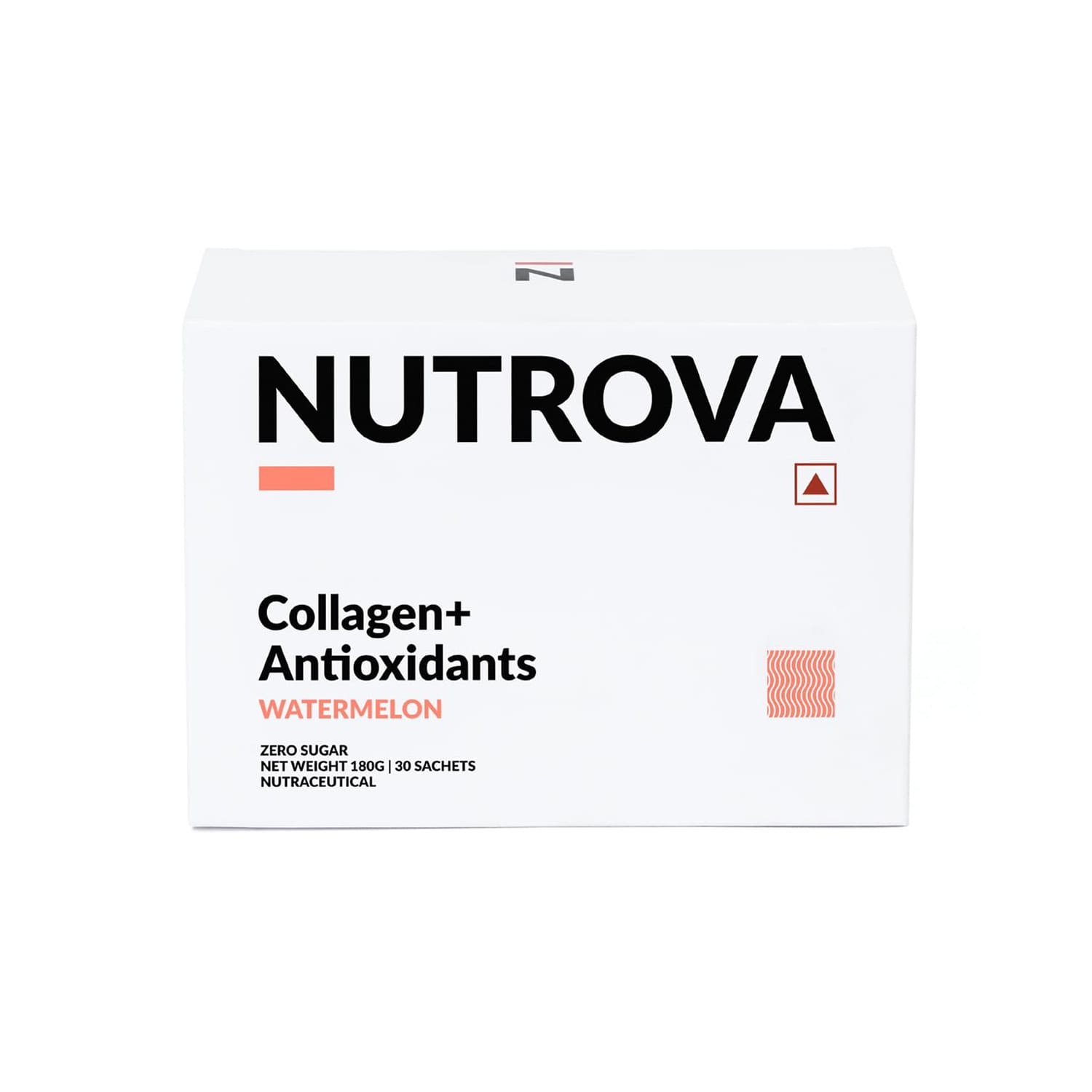 Nutrova Collagen + Antioxidants For Healthy Skin Watermelon Flavour (30 Sachets)