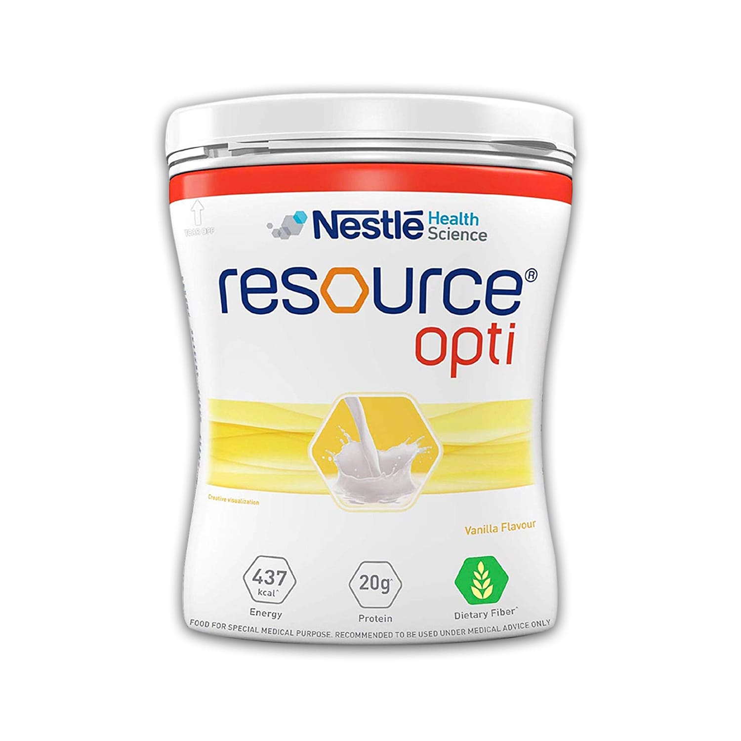 Nestle Resource Opti- 400g Pet Jar Pack (Vanilla Flavour)