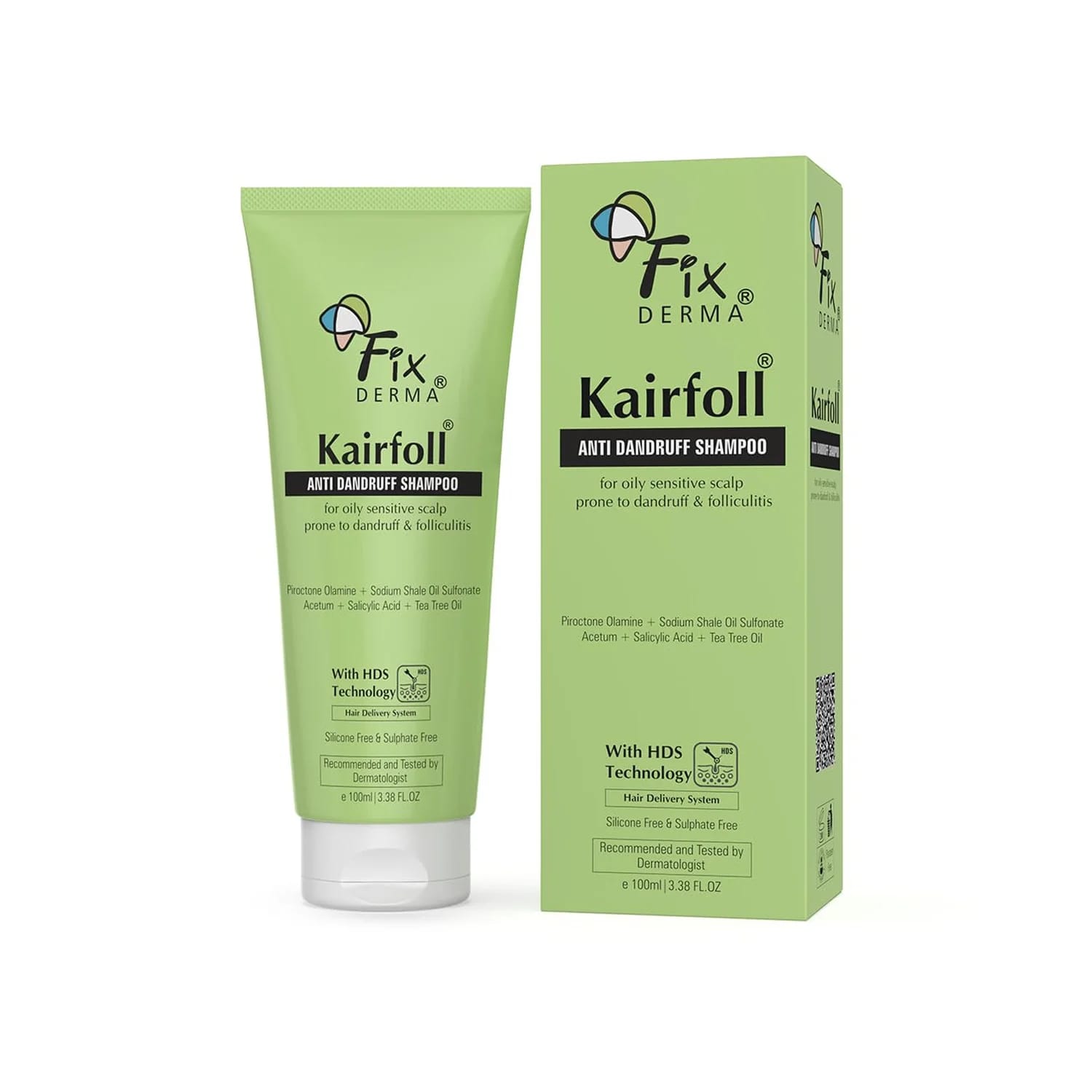 FixDERMA Kairfoll Anti-Dandruff Shampoo 100ml
