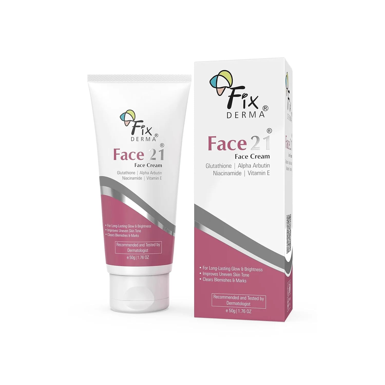 FixDERMA Face 21 Moisturizer Cream for Dry Skin 50gm