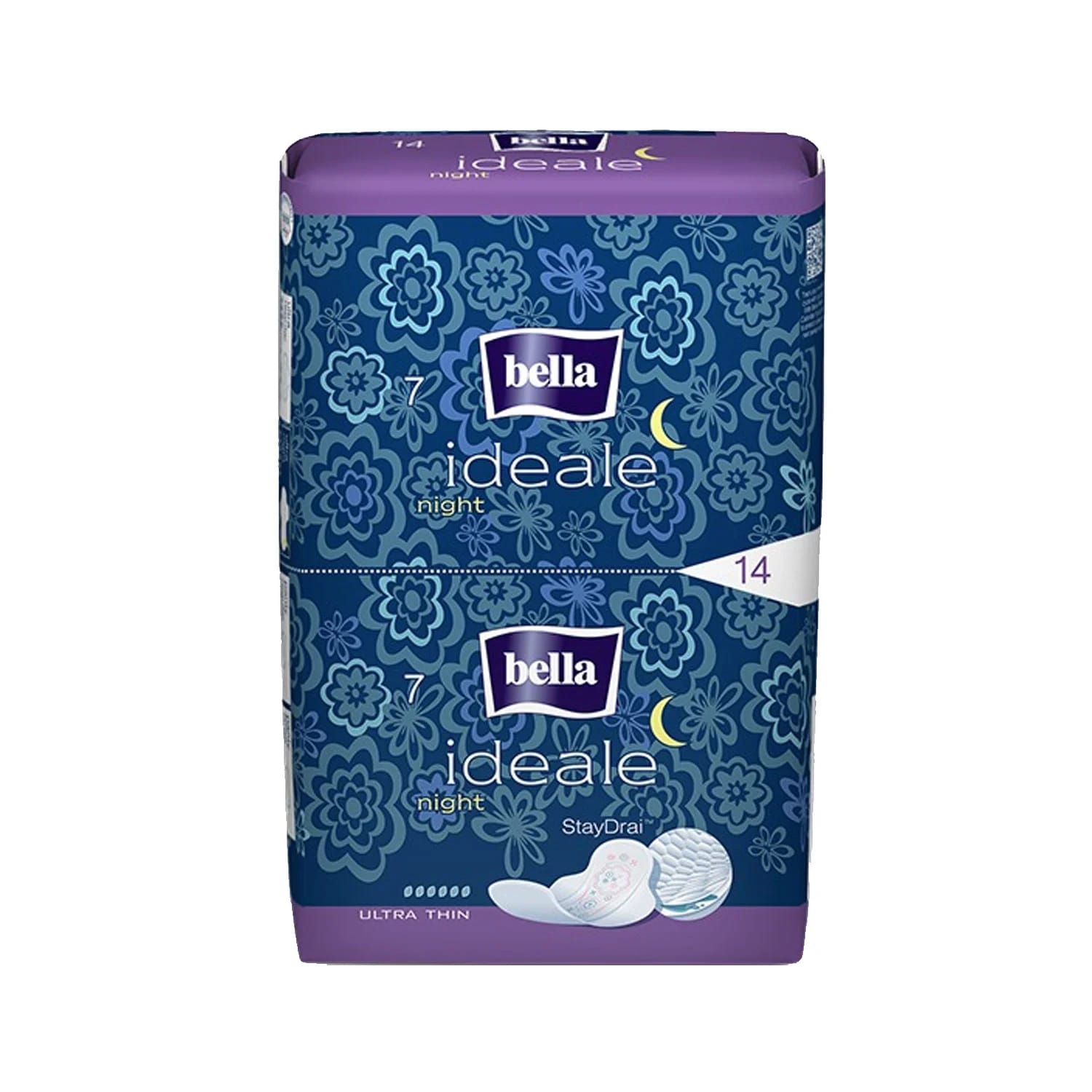 Bella Ideale Night Stay Drai Sanitary Pad Ultra Thin (14 Pads)