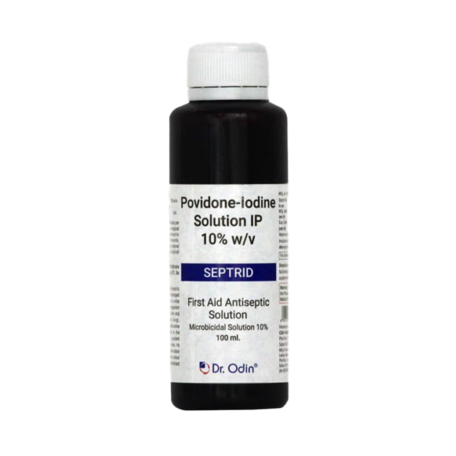 Dr.Odin Septrid- Povidone Iodine Solution 10% 100ml