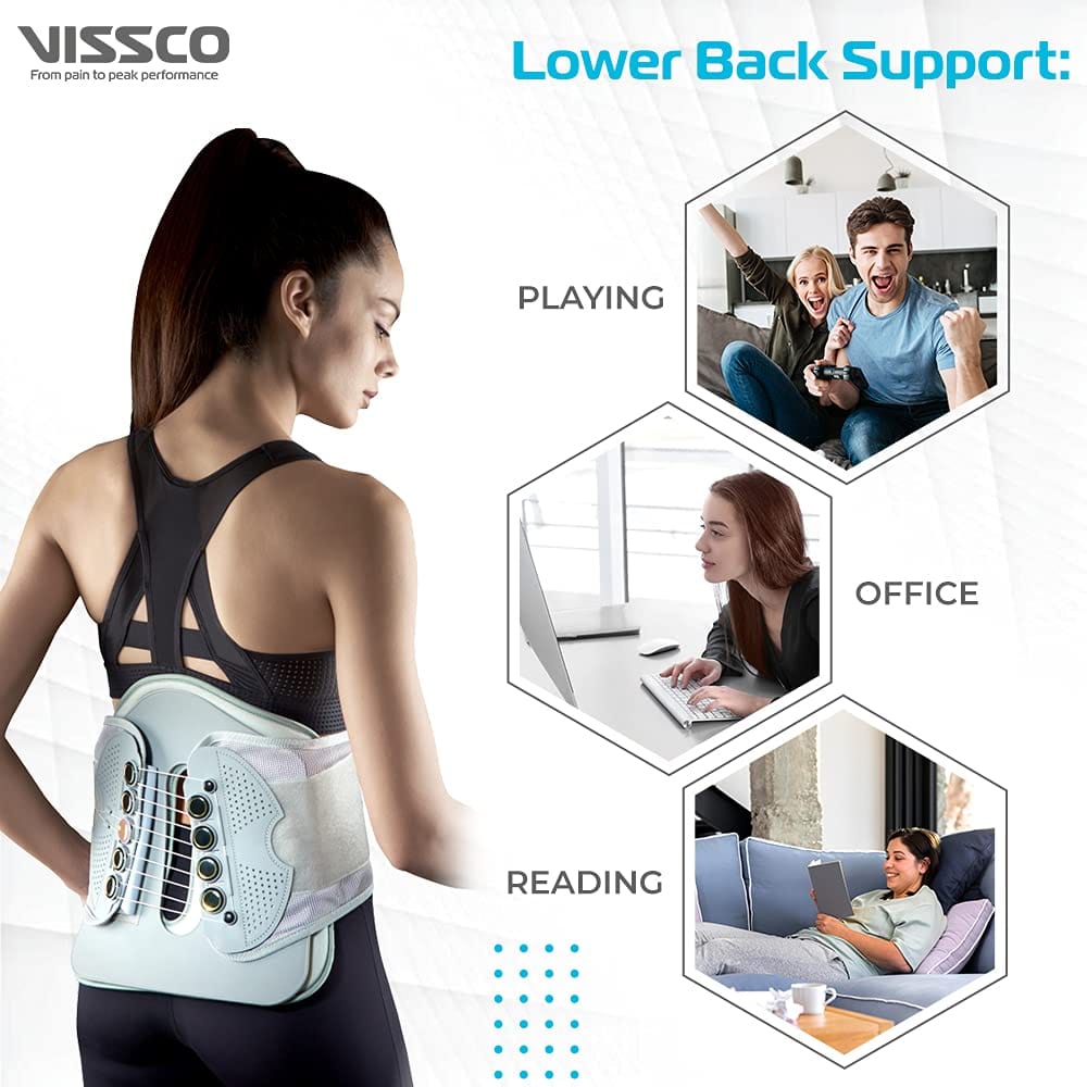 Vissco Platinum Corset Brace with Moulding XXL – (P.C. No. 5102)