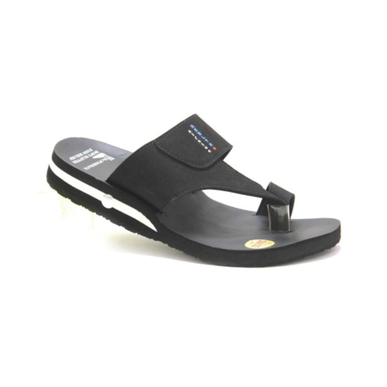 Air Blue Ortho Foot Wear Black Men - (DRPB0014)