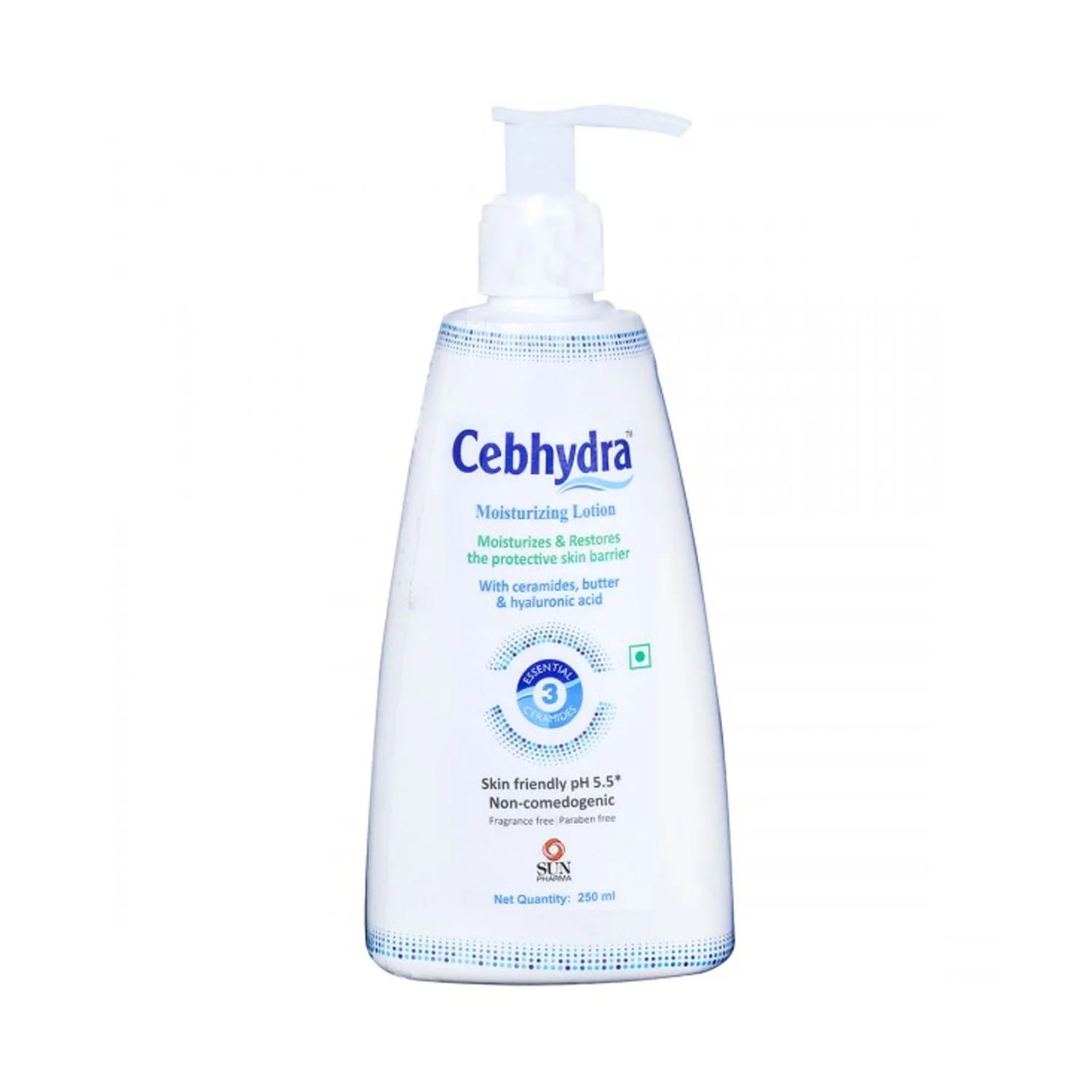 Cebhydra Moisturizing Lotion with Ceramides, Butter and Hyaluronic Acid 250ml