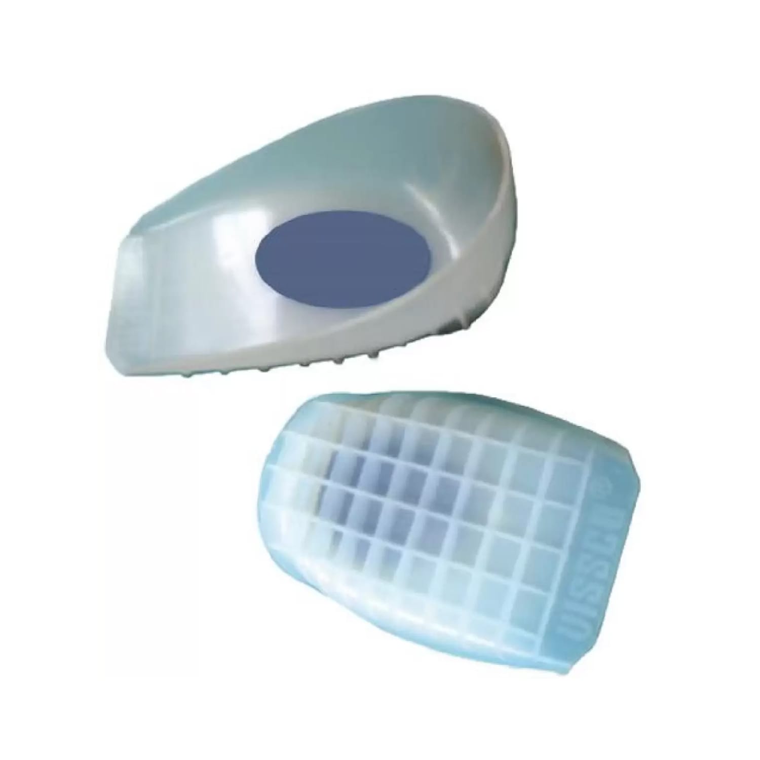 VISSCO New Improved Silicone Heel Cushion With Blue Soft Gel Heel Support Universal PC.No.0728
