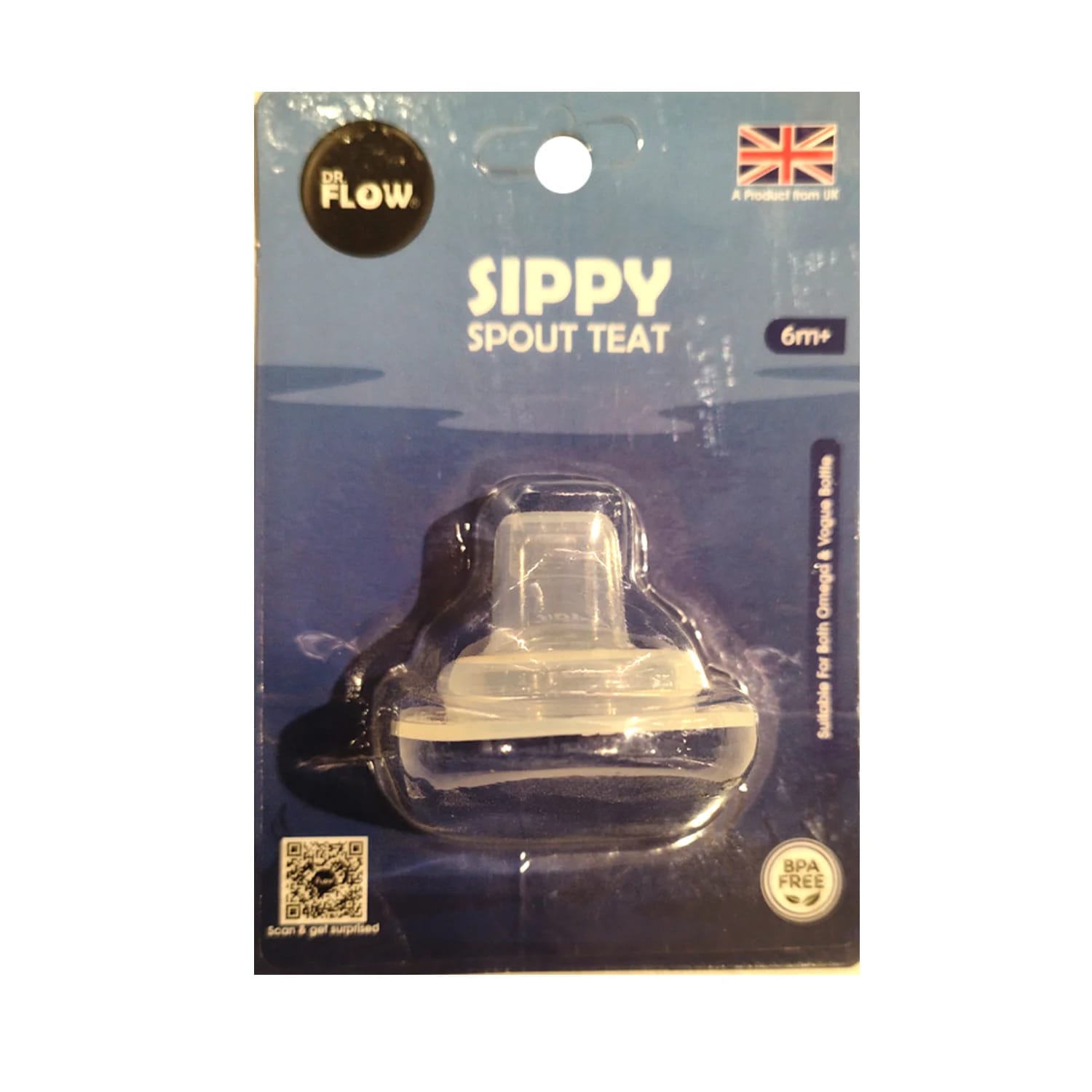 Dr.Flow Sippy Spout Teat for Babies from 6+ Months