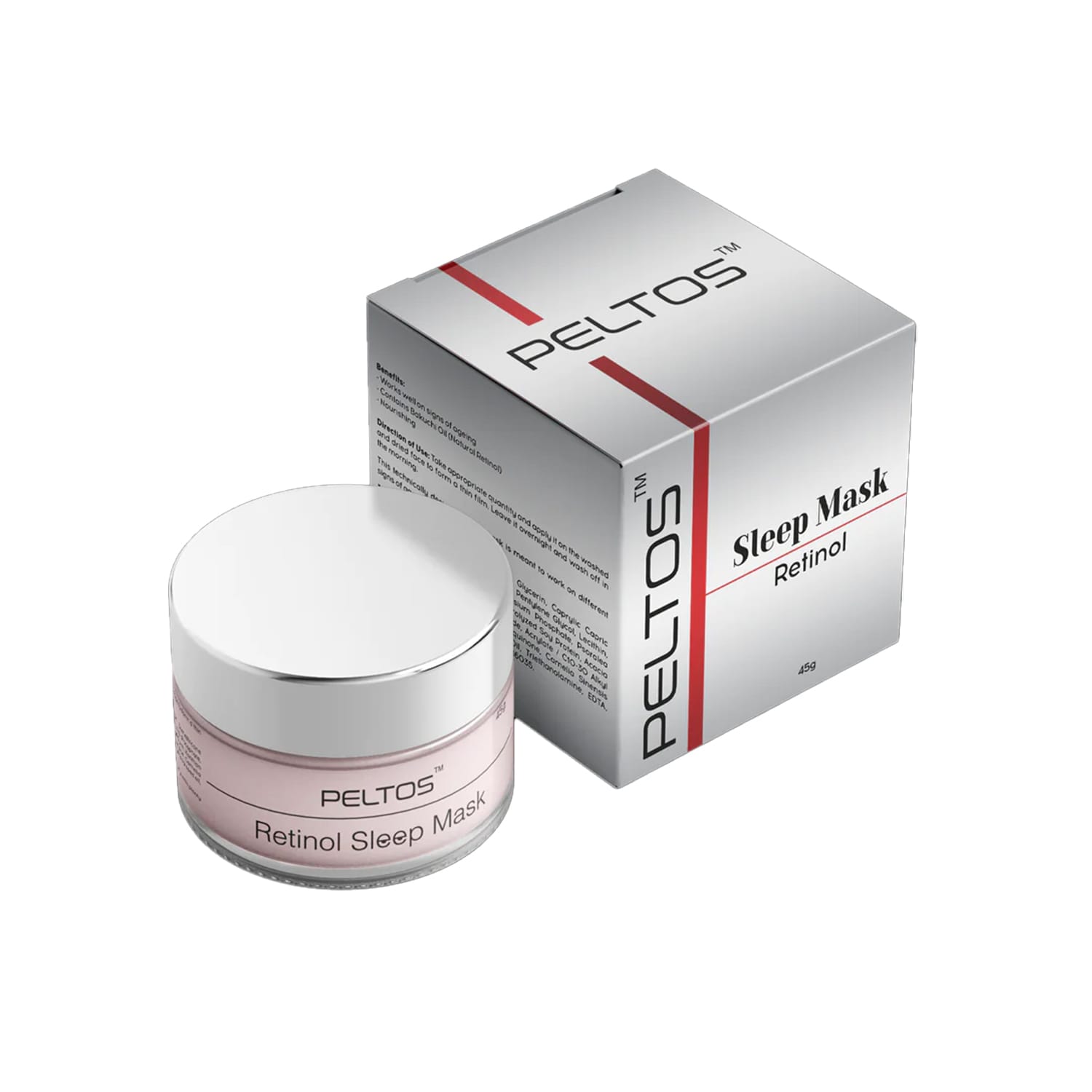 Peltos Retinol Sleep Mask-45gm