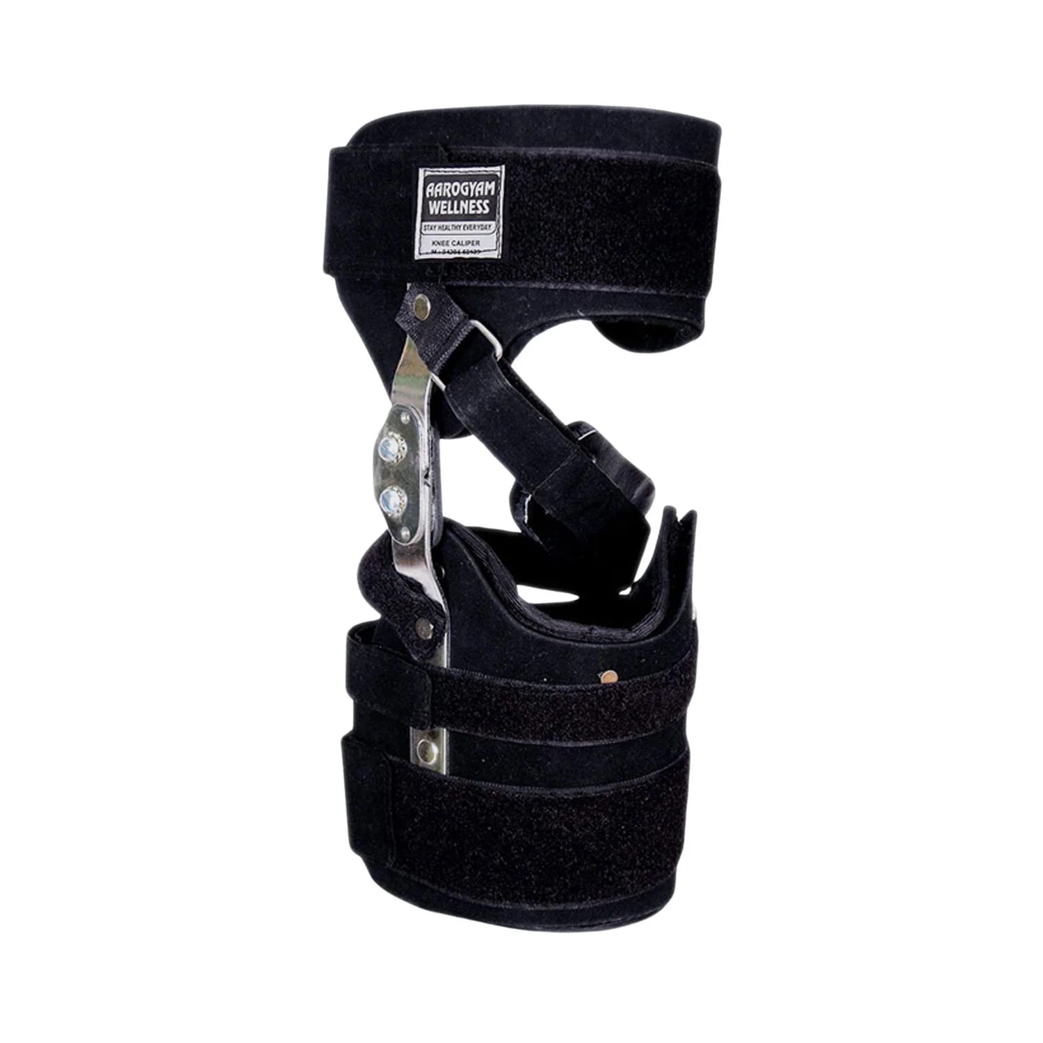 Aarogyam wellness Knee Caliper for Left Leg Large Fitness Band (Above 100kg)