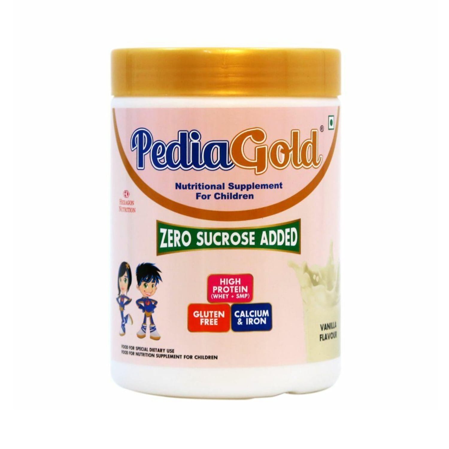 Pedia Gold Complete Nutrition for Children Premium Vannila - 400g