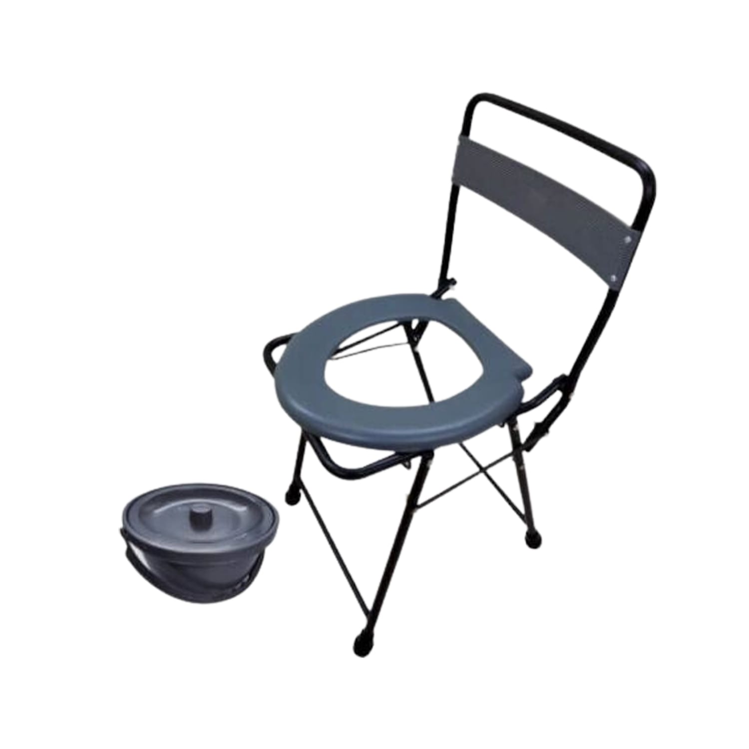 Flamingo Commode Chair without Armrest (OC2451)