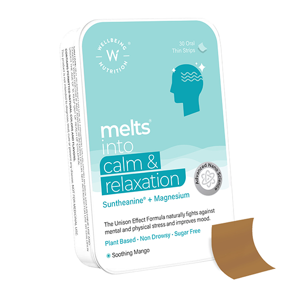 Wellbeing Nutrition Melts into Calm and Relaxation Oral Thin Strip (30Strips)