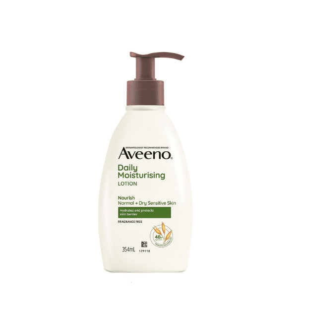Aveeno Daily Moisturizing Lotion for Normal, Dry and Sensitive Skin, 354ml