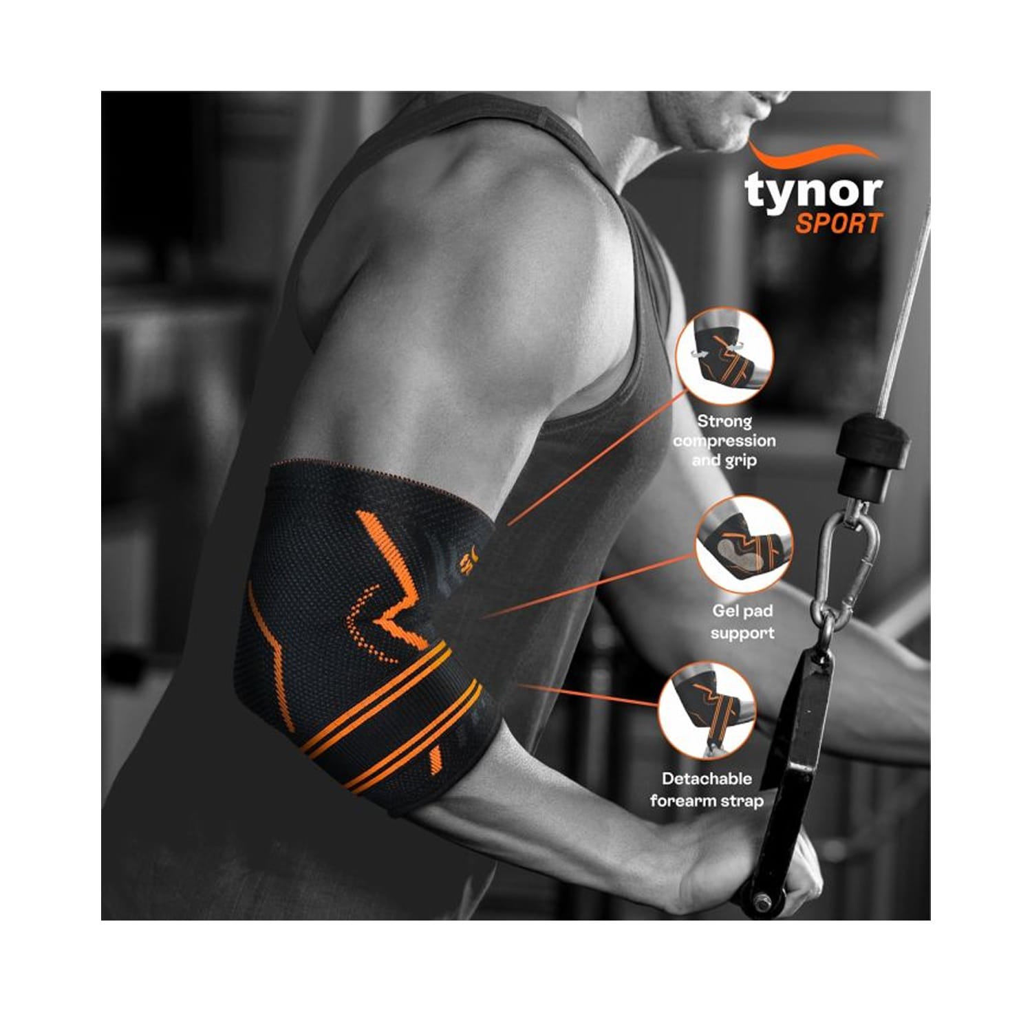Tynor Elbow Support Air Pro Small