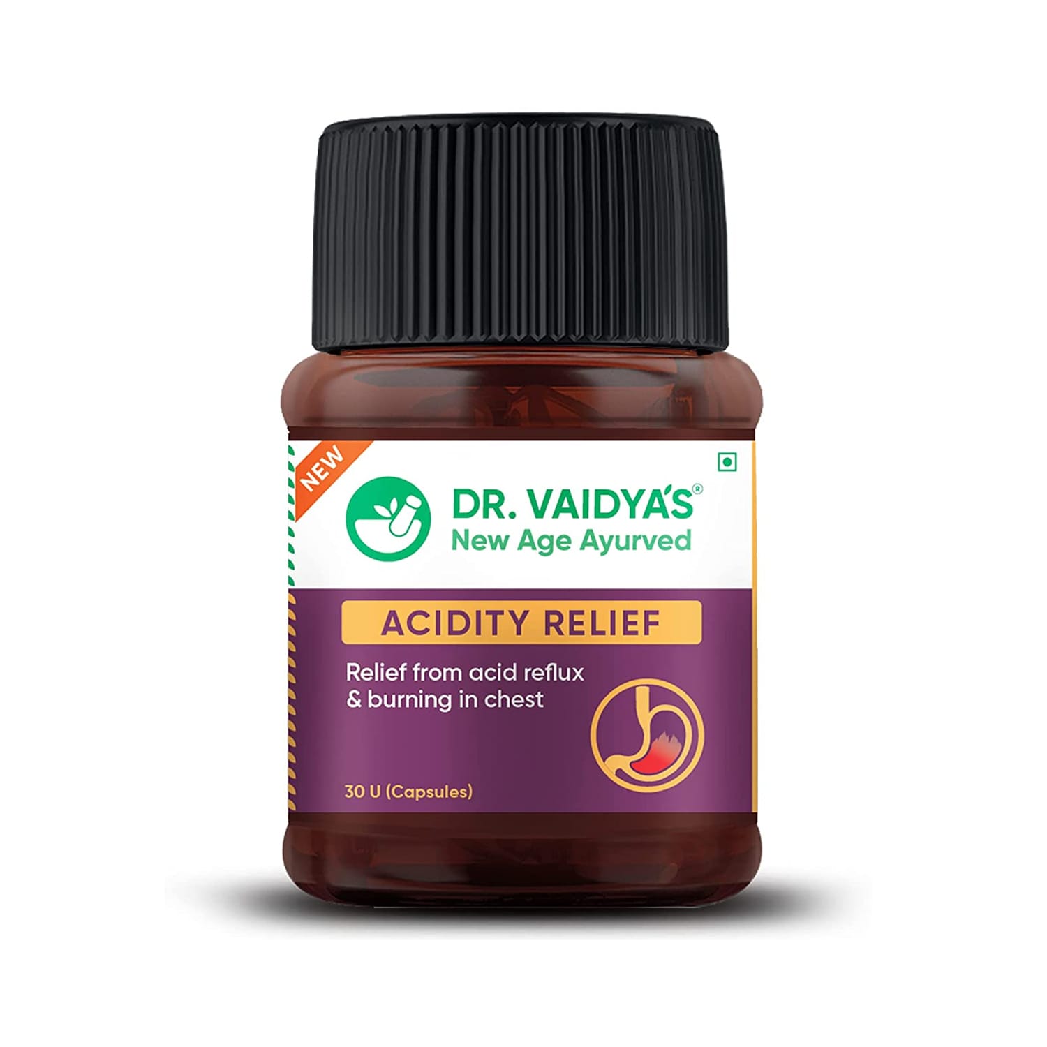 Dr Vaidyas Acidity Relief 30 Capsules