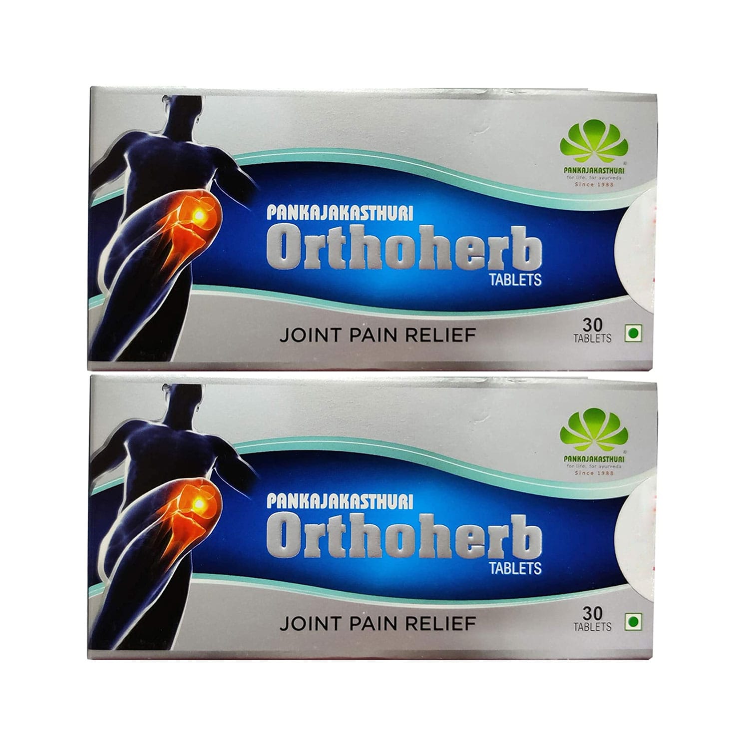Pankajakasthuri Orthoherb for Joint Health 30 Tablets - (Pack of 2)