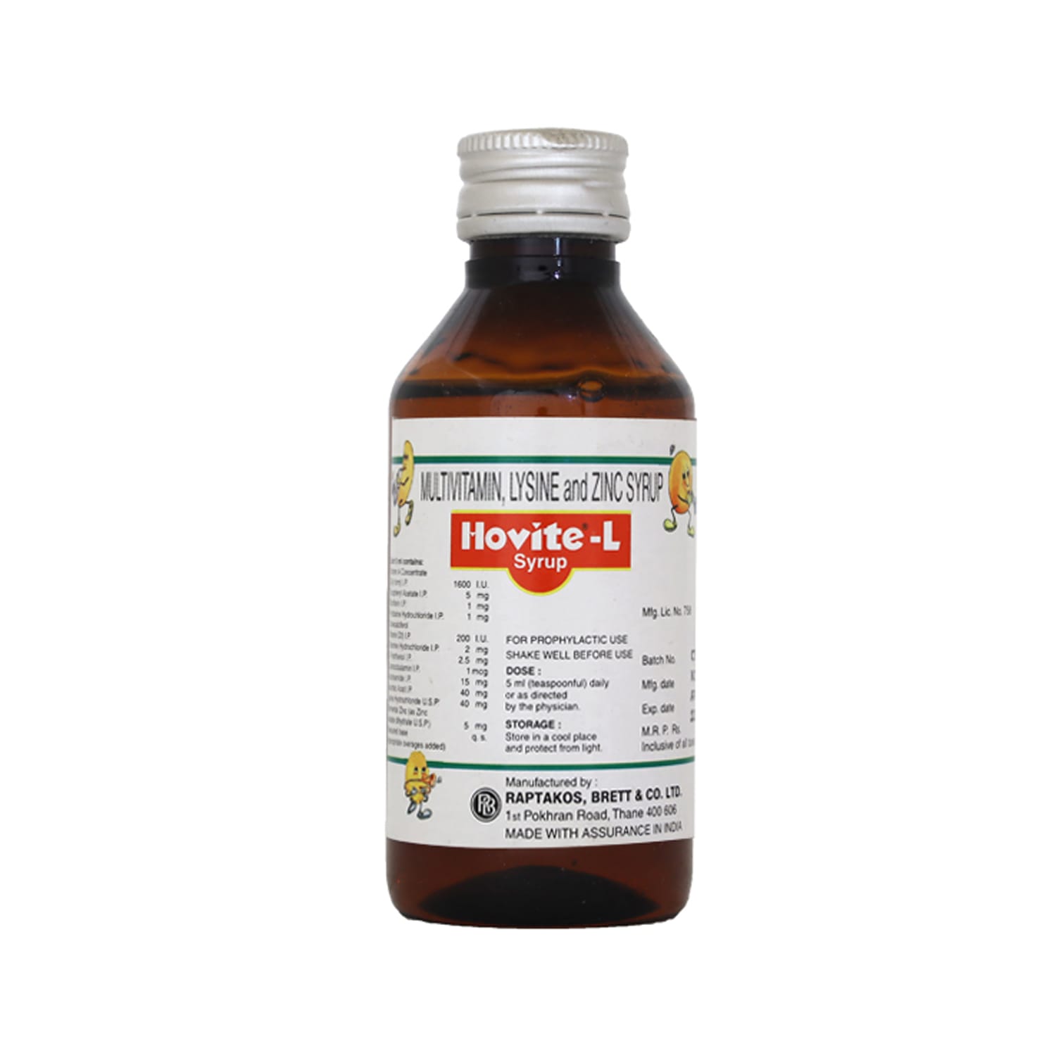 Hovite L Syrup 120ml