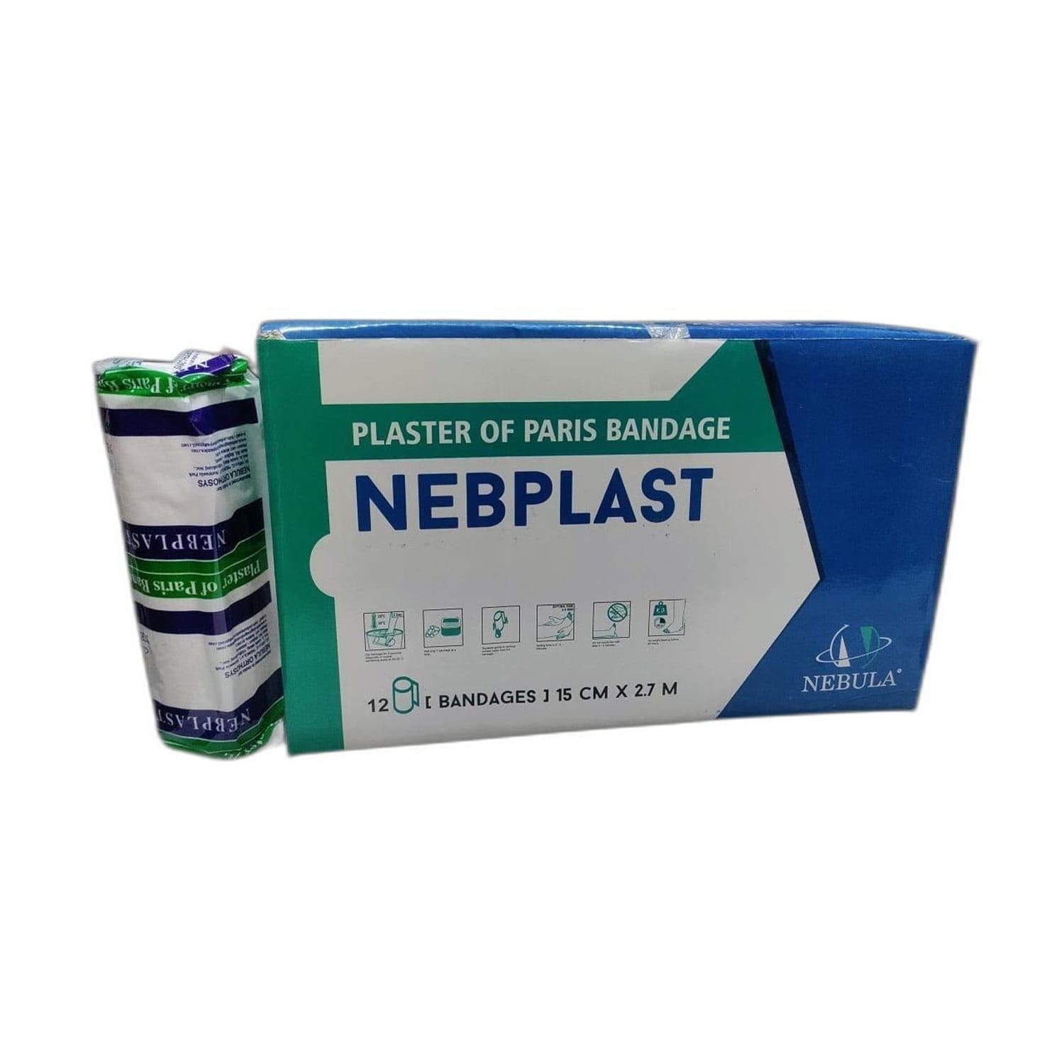 Nebula Nebplast Pop Bandage (15cm x 2.7m)