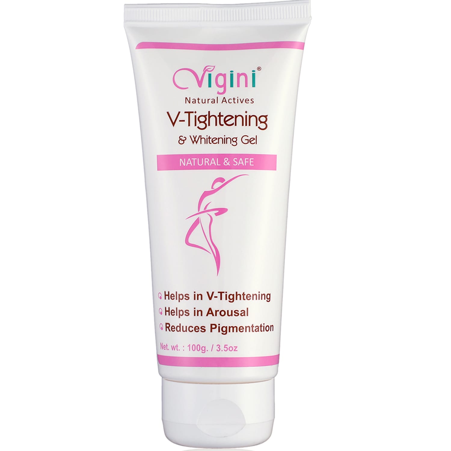 Vigini Natural Actives V-Tightening Whitening & Lightening Gel 100g