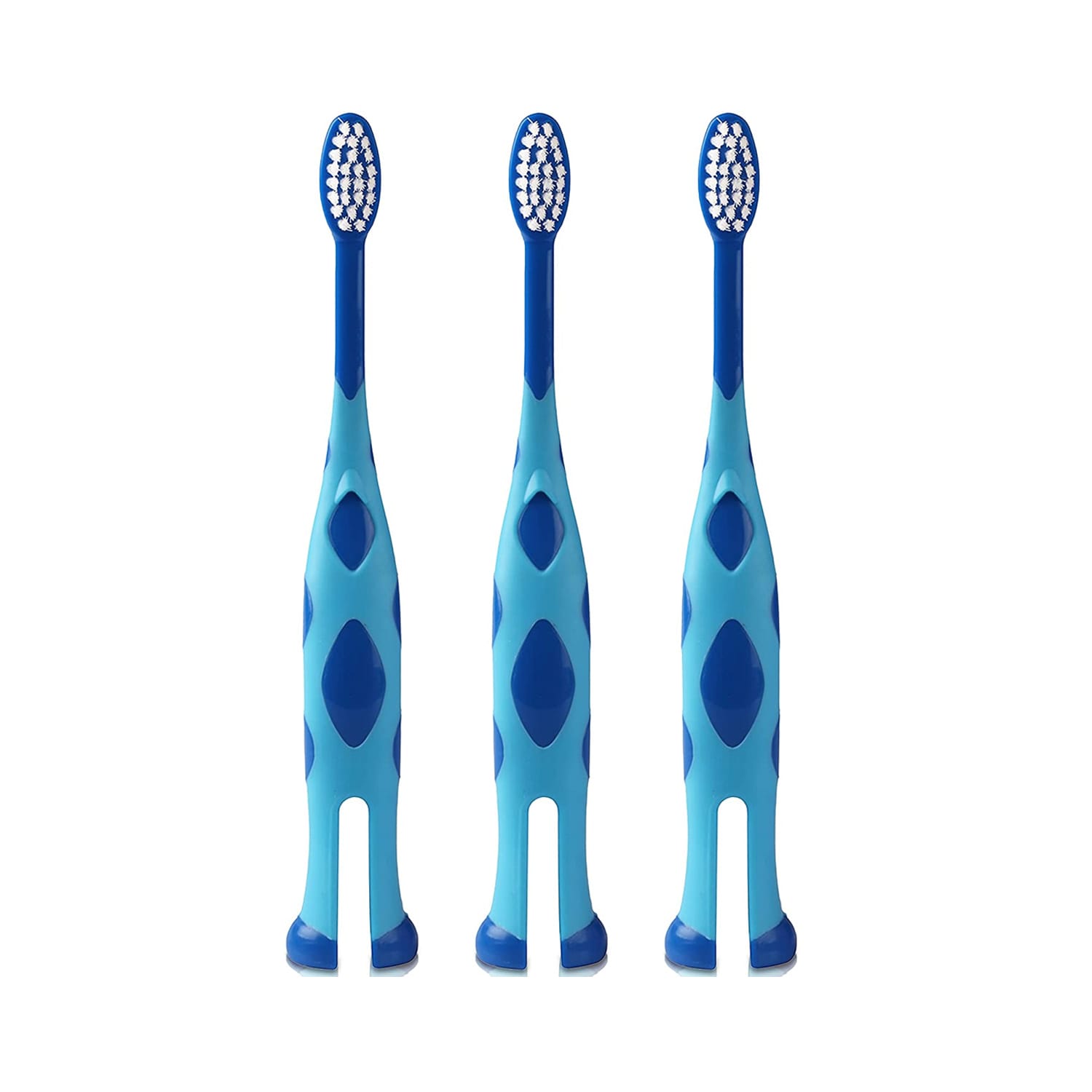 Luvlap Tiny Giffy Kid’s Toothbrush (assorted colors) - Pack of 3