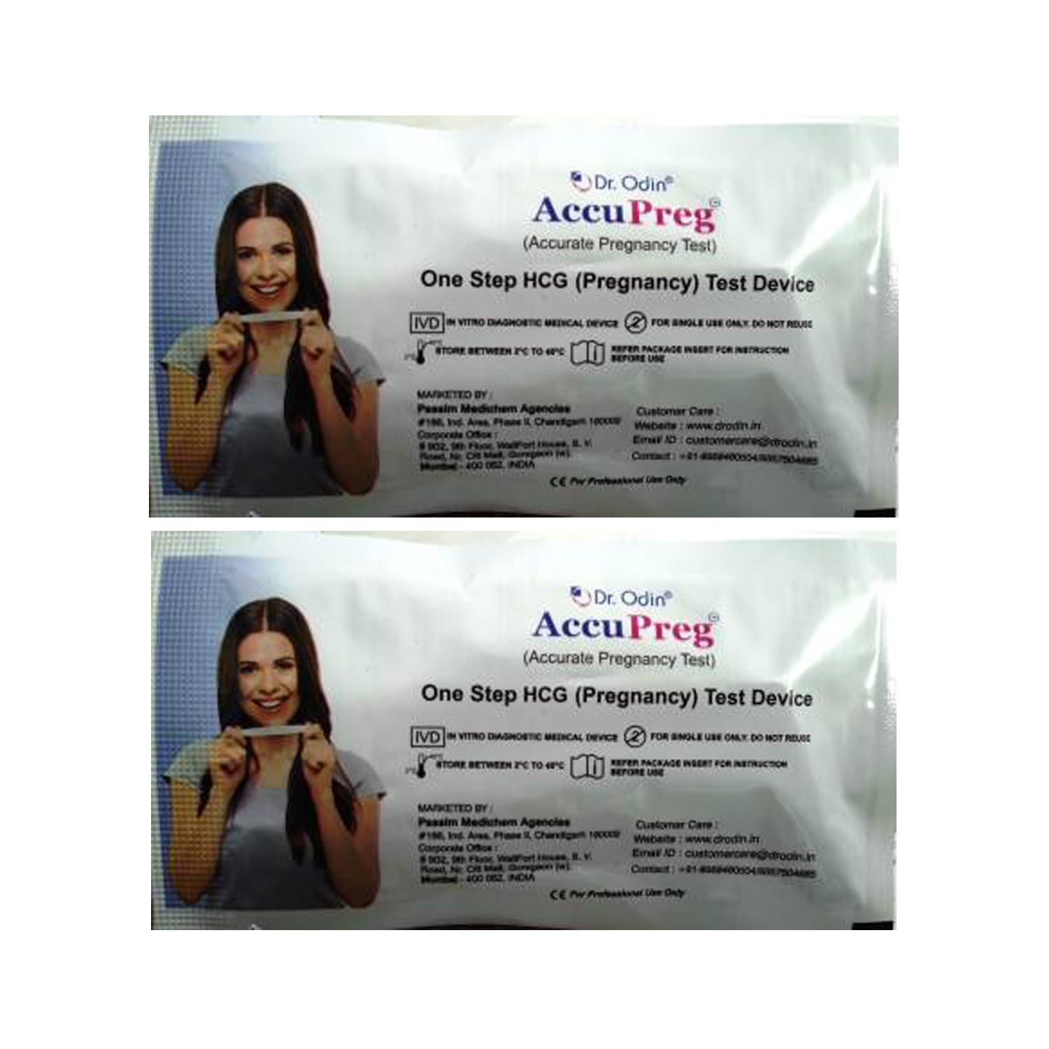 Dr.Odin’s Pregnancy Kit - (Pack of 2)